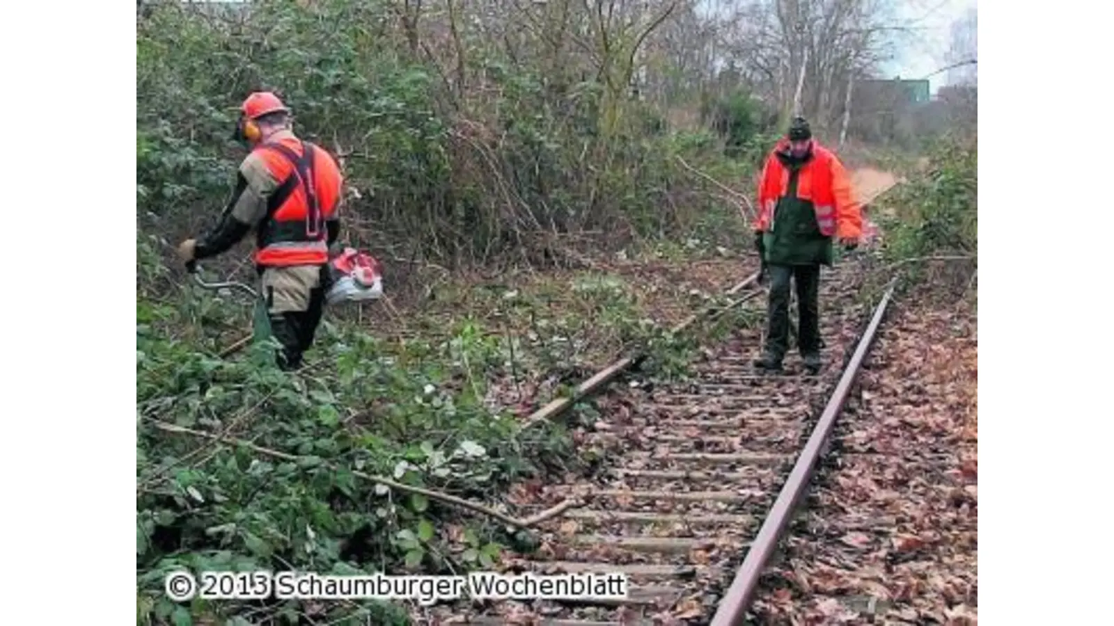 Gleis bald in Betrieb (Foto: ste)