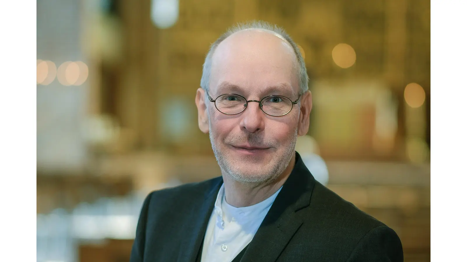 Organist Axel LaDeur in der Marktkirche in Hannover. (Foto: Jens Schulze)