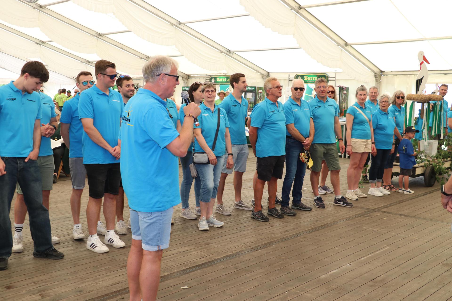 Drei Tage ausgelassen „Pfingstbier“ gefeiert. (Foto: gi)
