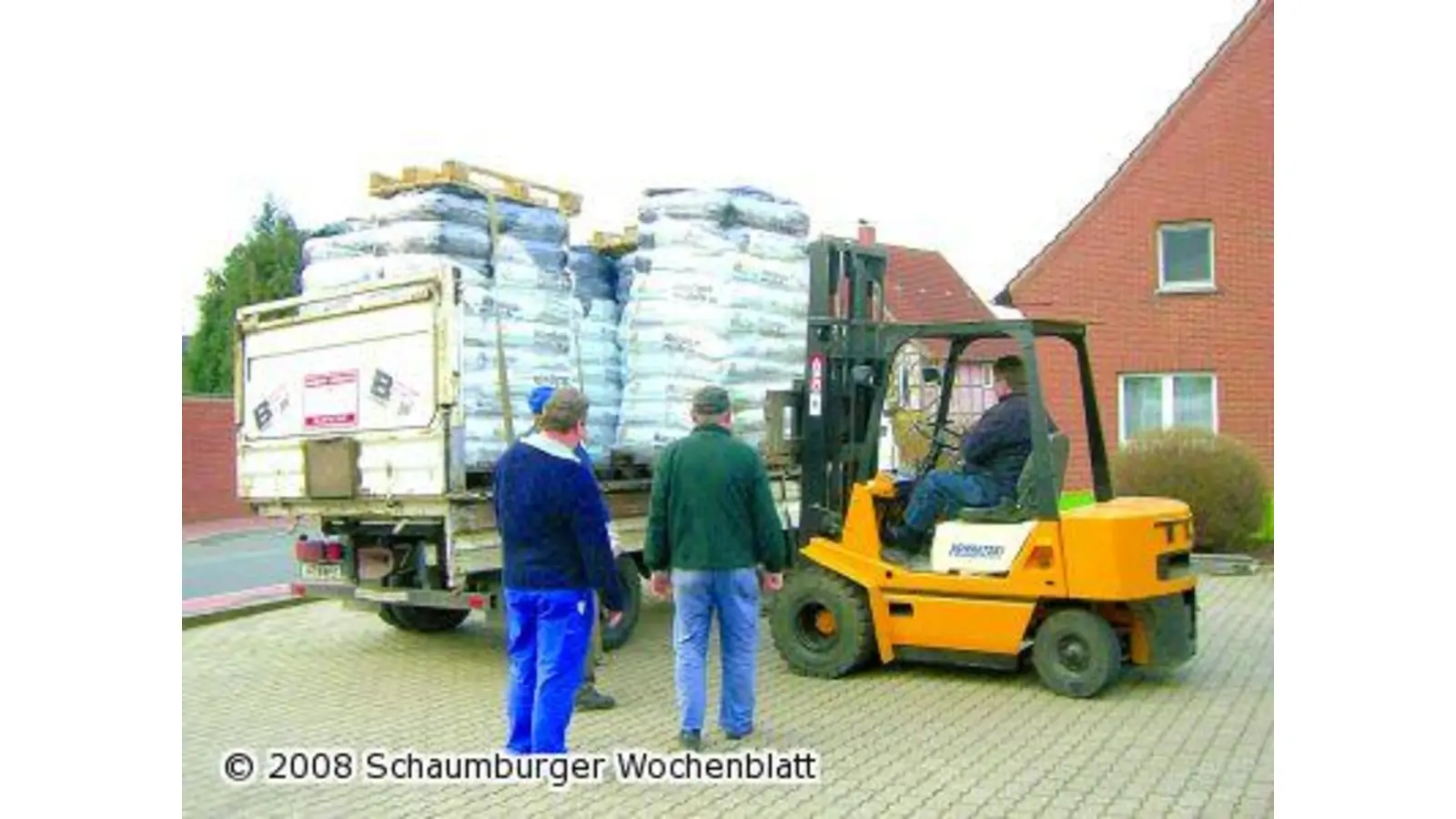 Mehr als 22 Tonnen Material verteilt (Foto: red)