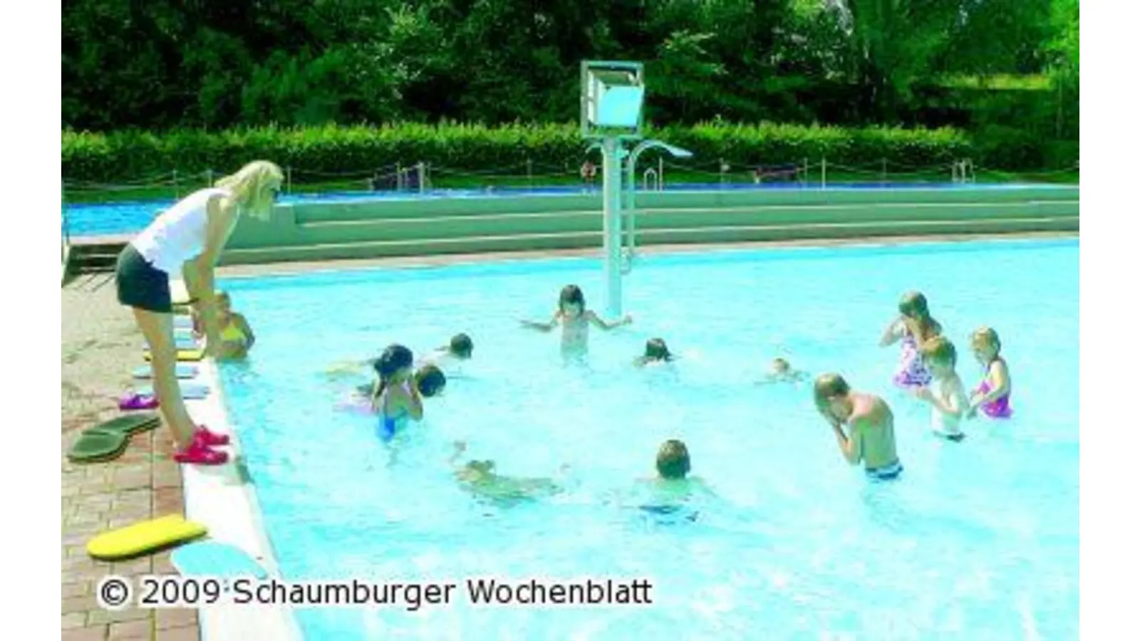 Schwimmkurse für 80 Grundschulkinder im Freibad (Foto: al)