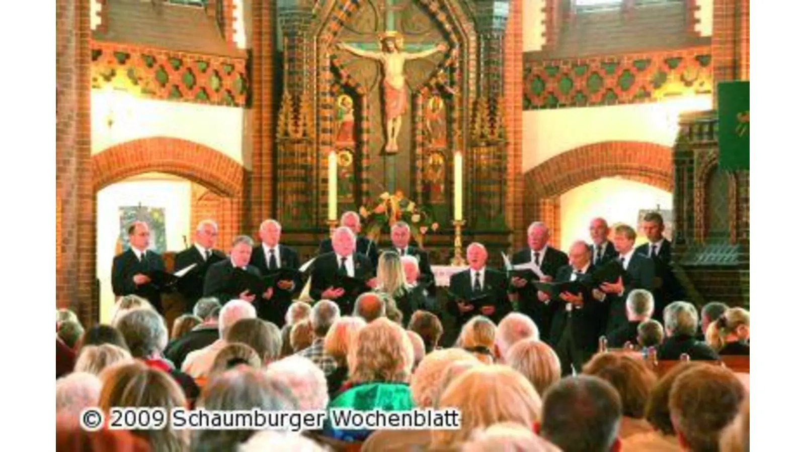 Chorgesang für Schaptschitzi-Kinder (Foto: red)