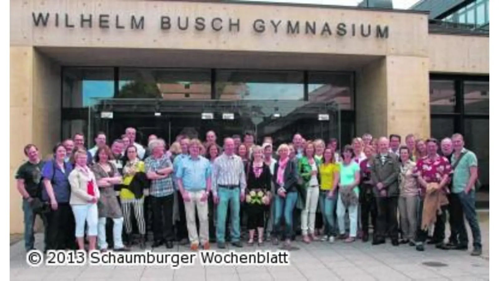 Silberabiturienten des Neuen Gymnasiums treffen sich im WBG (Foto: wtz)