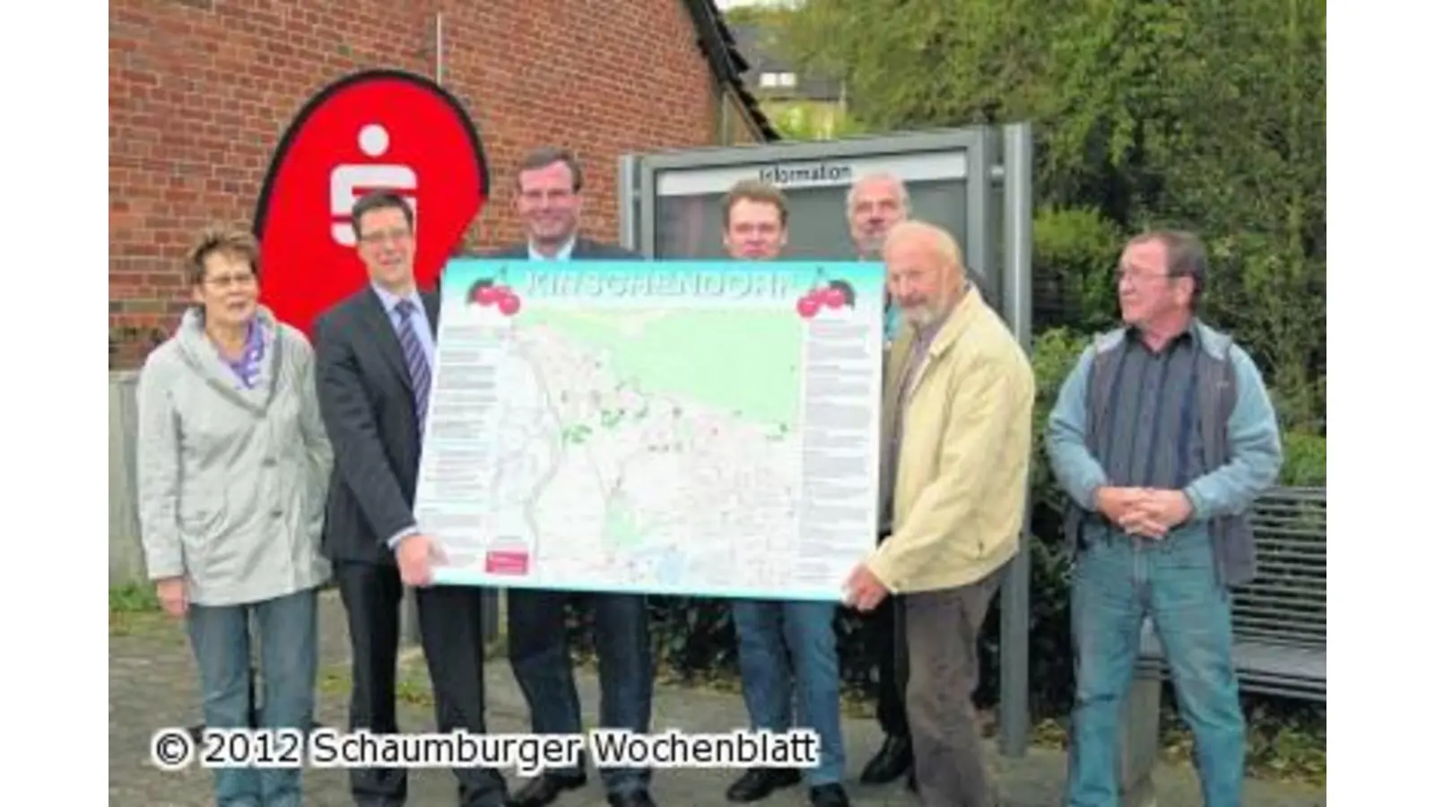 Das Kirschendorf geht Stück für Stück voran (Foto: ste)