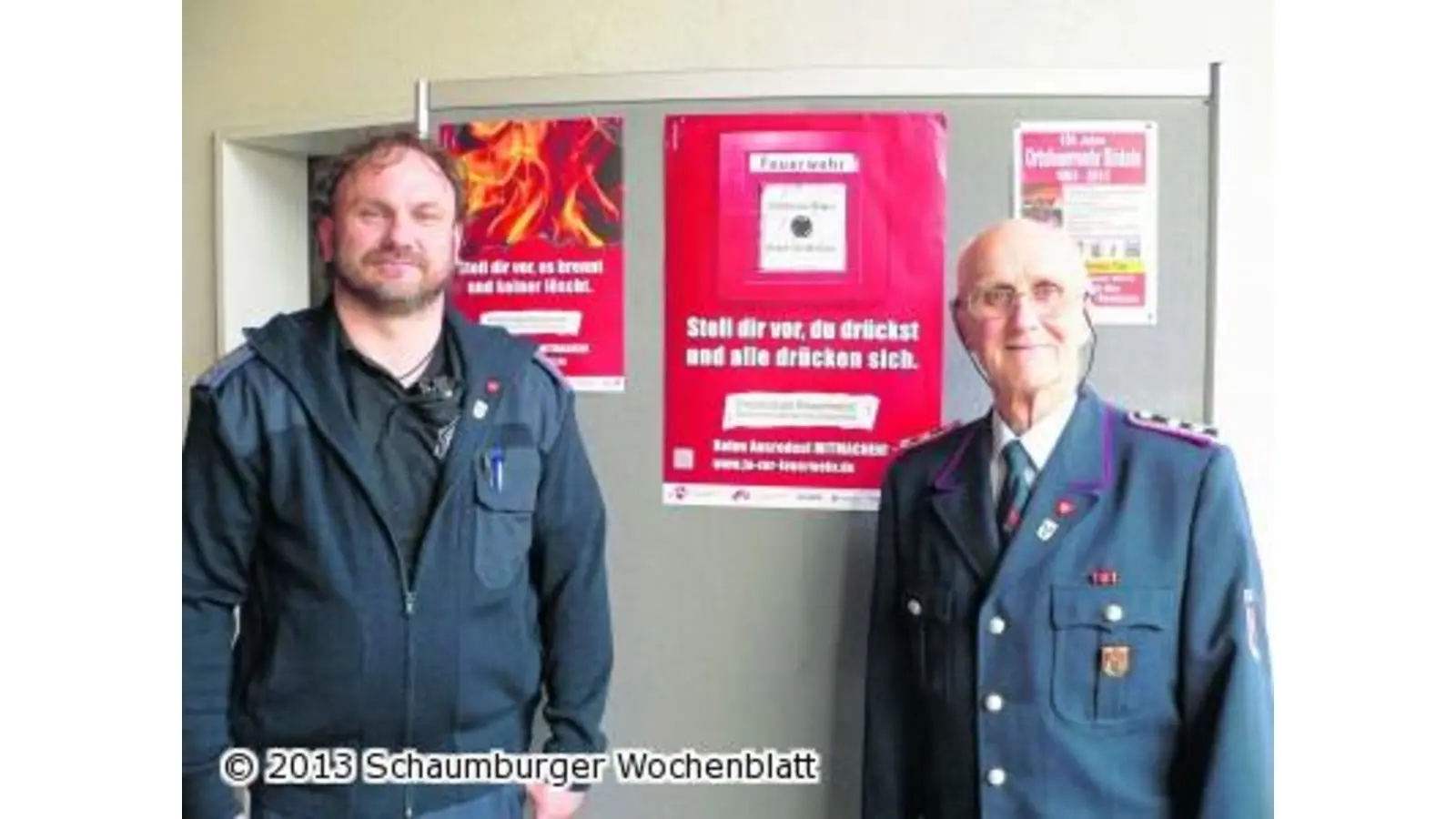 Seit 70 Jahren in der Feuerwehr (Foto: al)