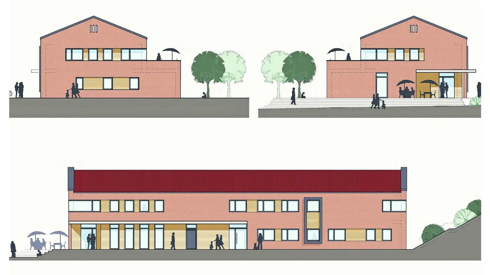 Nur äußerlich ähnelt das Haus einer Scheune (Foto: al)