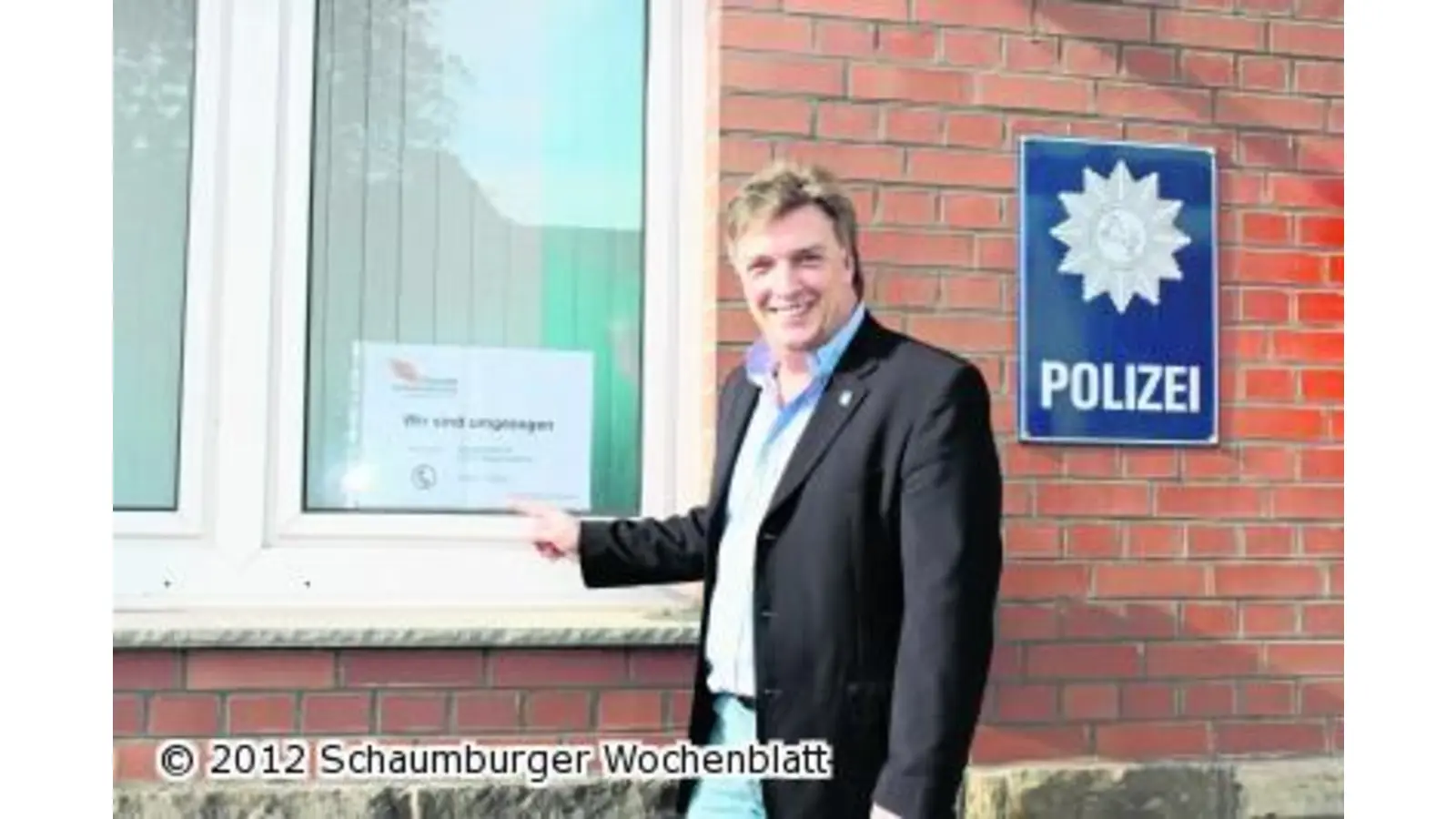 Alte Bekannte ziehen in die neue Polizei-Dienststelle ein (Foto: ag)