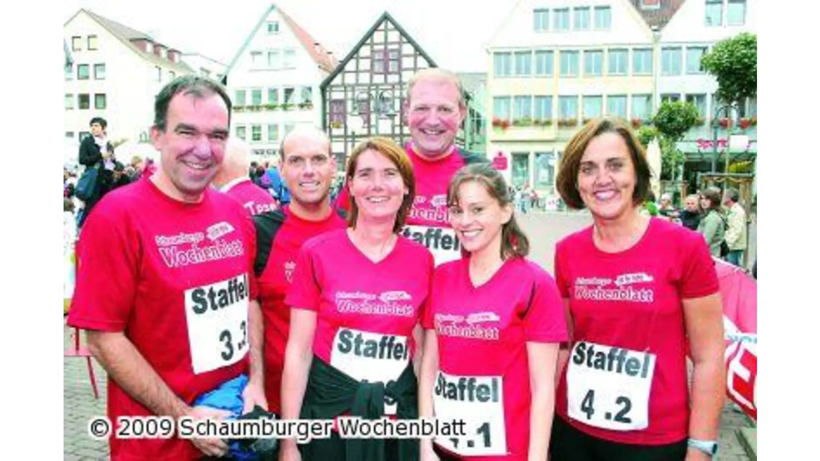 Schaumburger Wochenblatt am Start (Foto: bb)