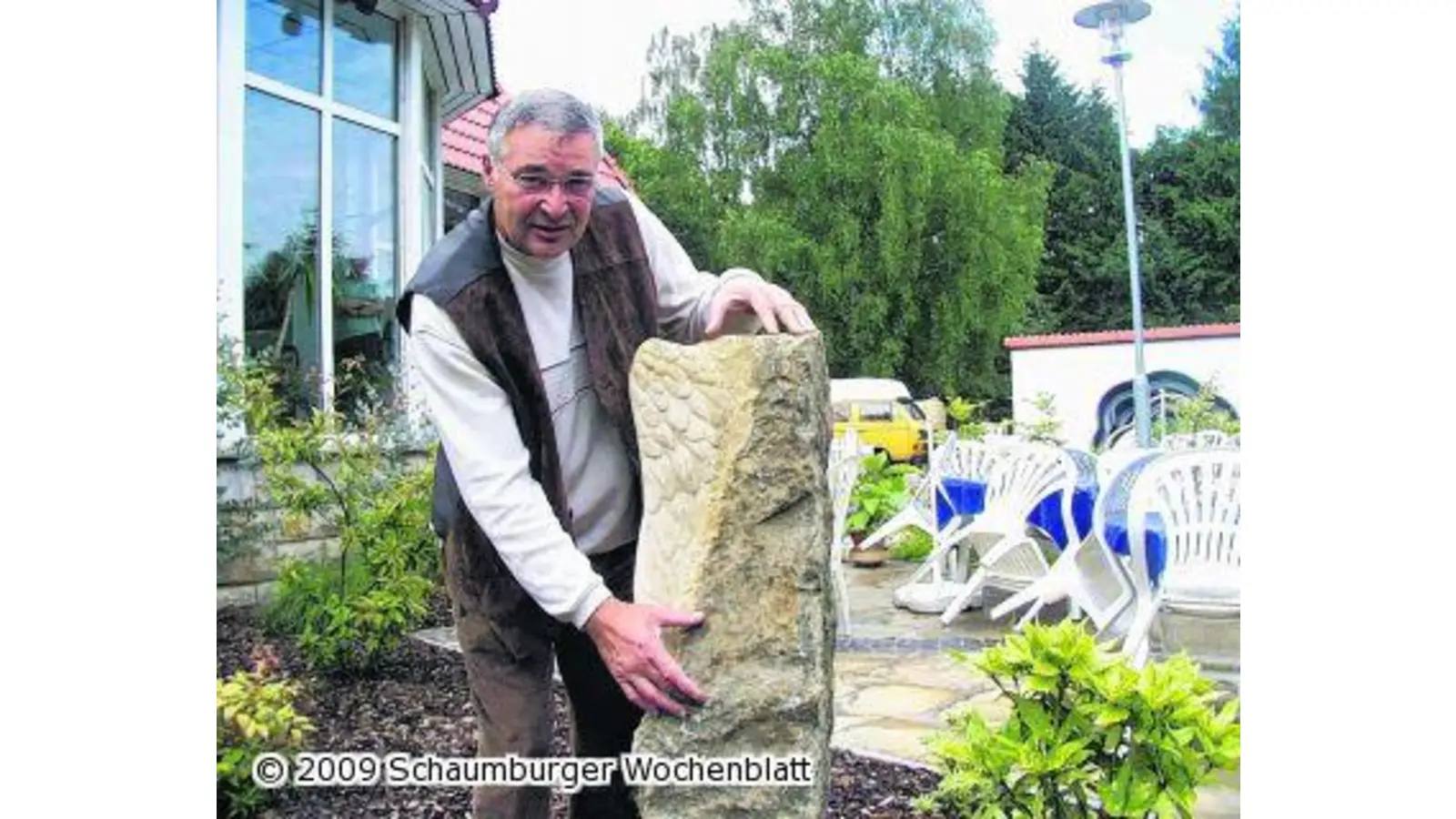 Spielmann startet ein Bildhauerseminar (Foto: hb)