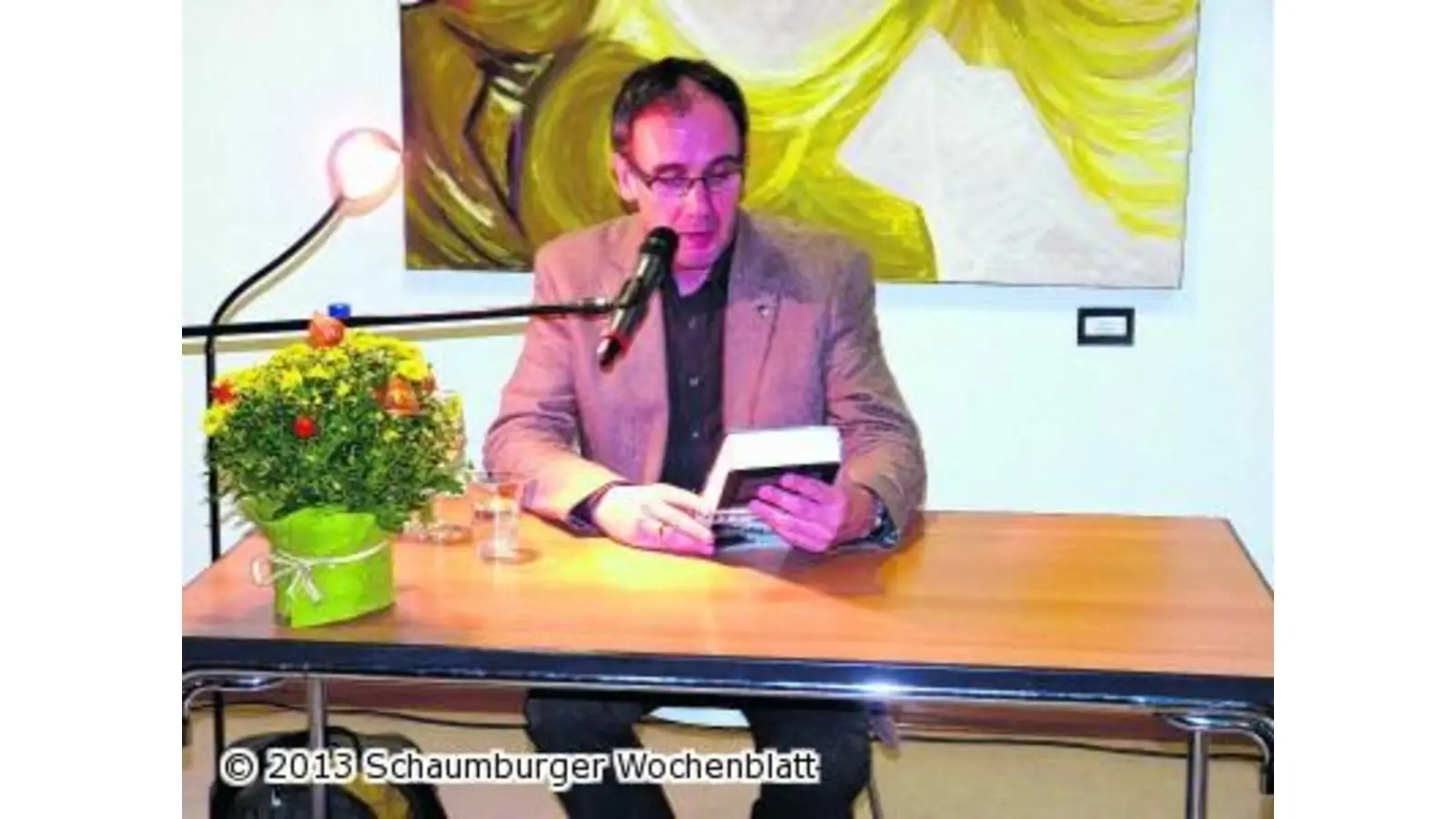Gute Resonanz bei einer Lesung mit Volker Kutscher (Foto: km)