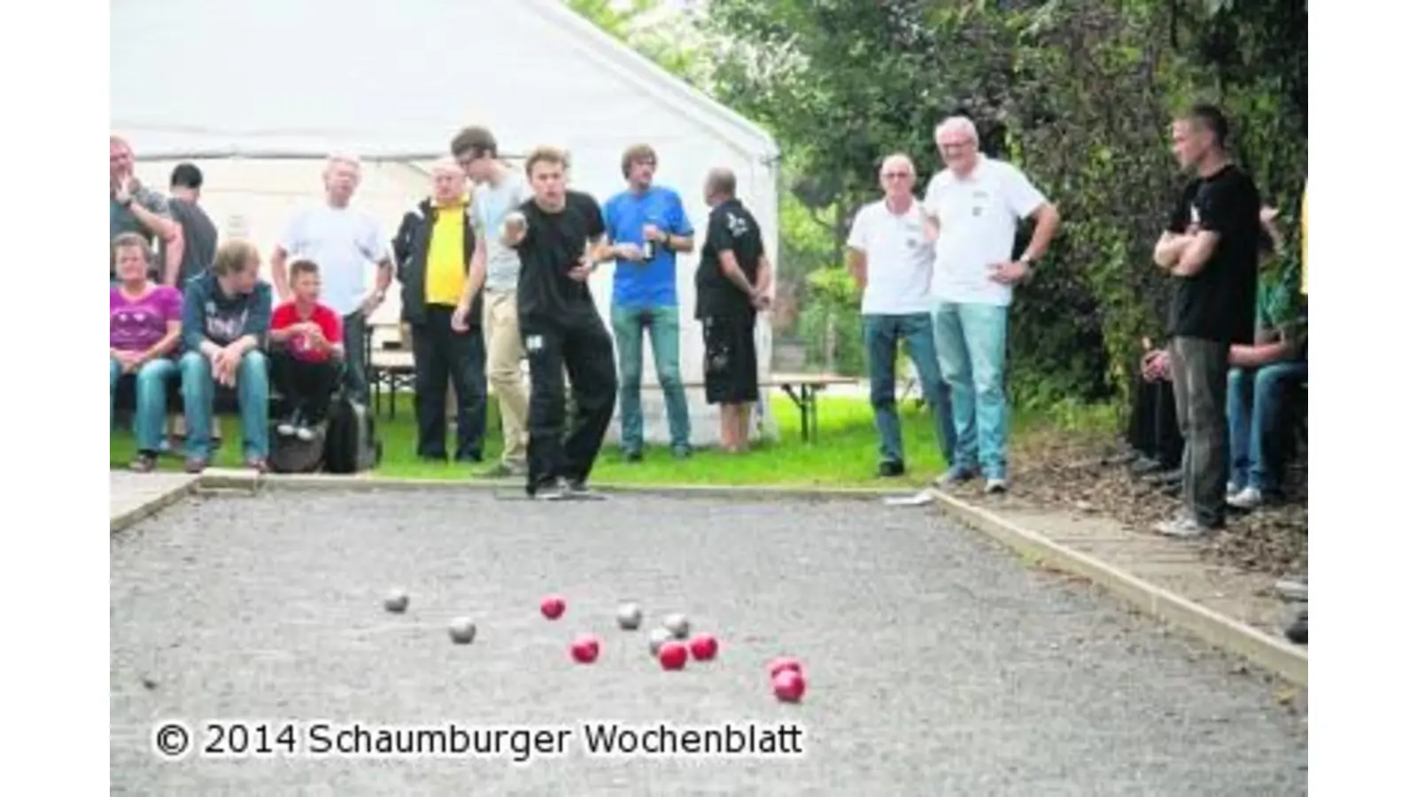 Ein spannendes Boule-Cup Finale (Foto: gi)