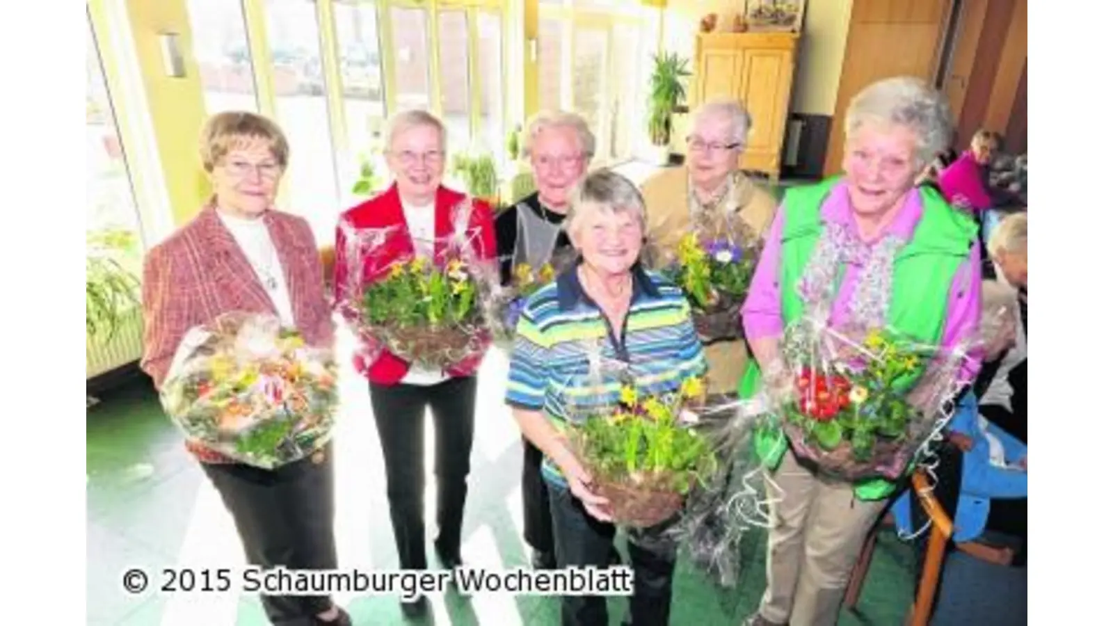 Viele Mitglieder sind dem Verein treu geblieben (Foto: mh)