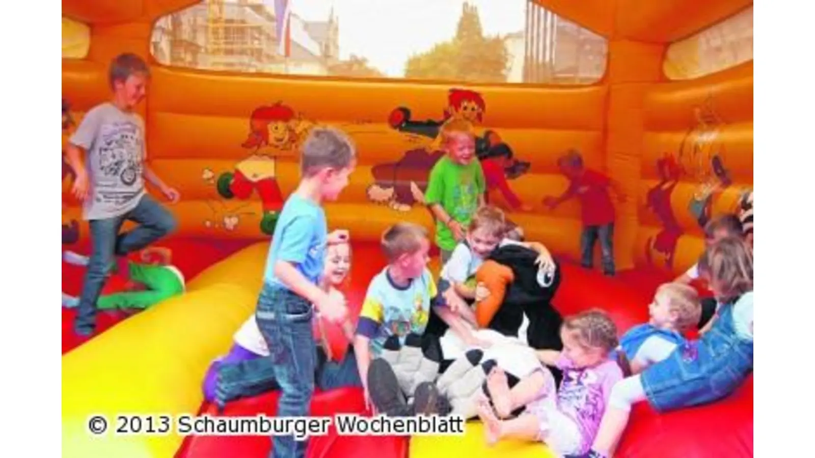 Hüpfburg ist der absolute Renner (Foto: red)
