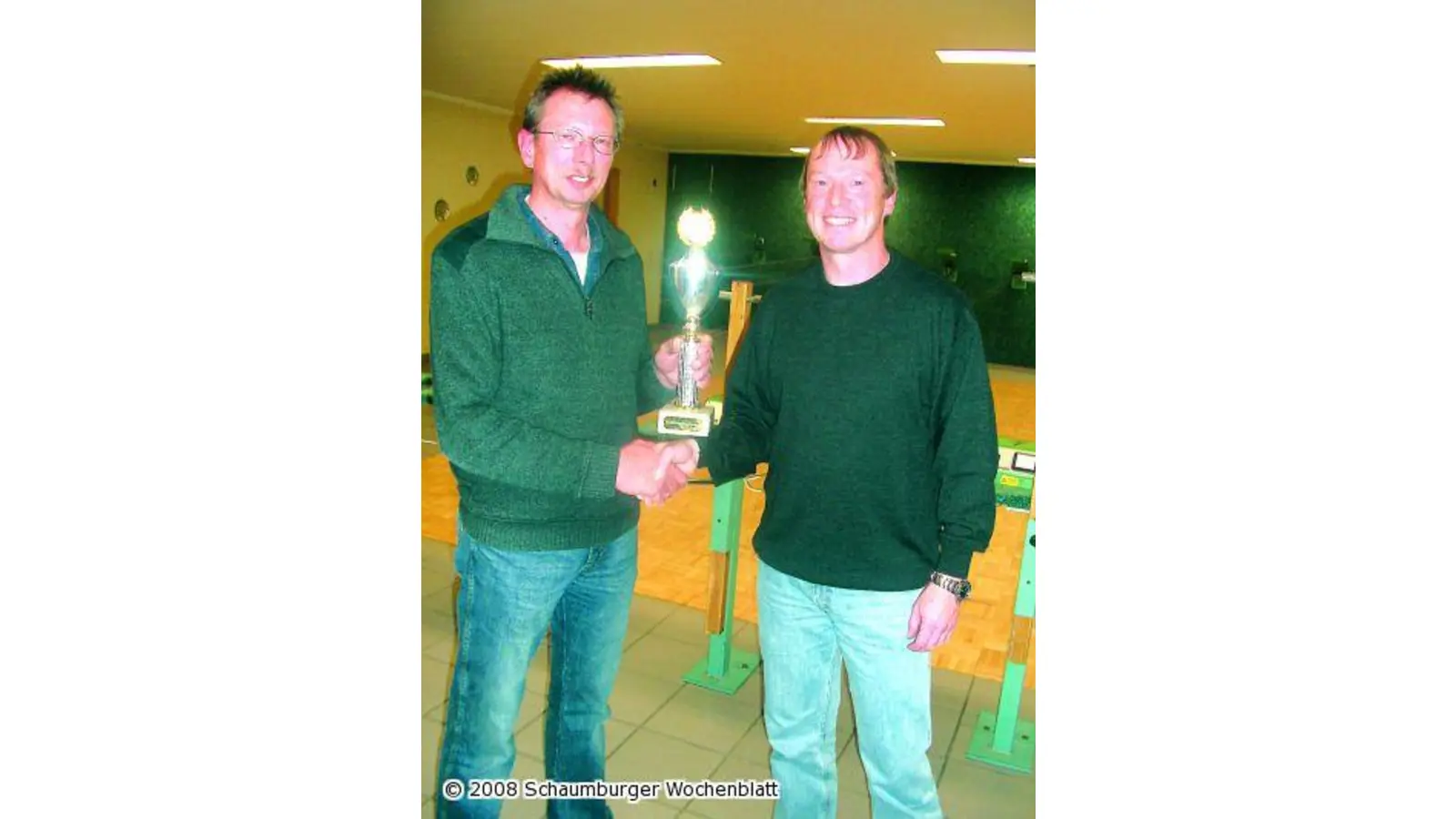 Pokal geht an Frank Anders (Foto: red)