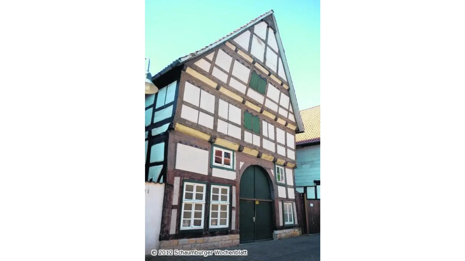 Bis zuletzt haben Stadtbürger in ihren Häusern Vieh beherbergt (Foto: km)