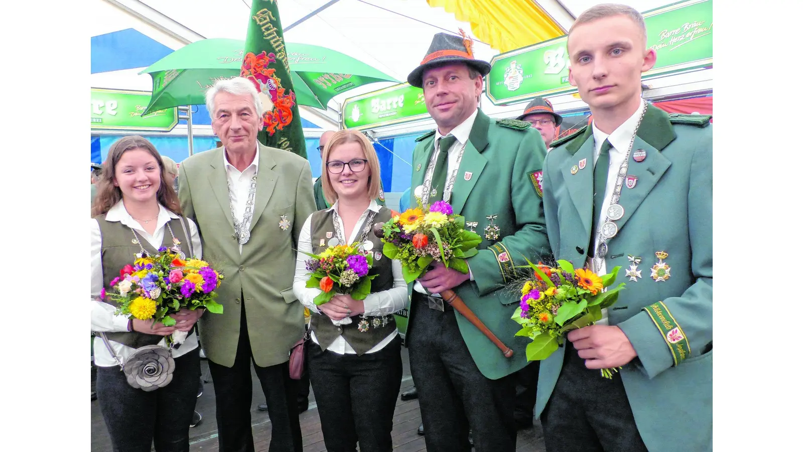 Dem Vorsitzenden fehlen Treffer und Stimme (Foto: al)