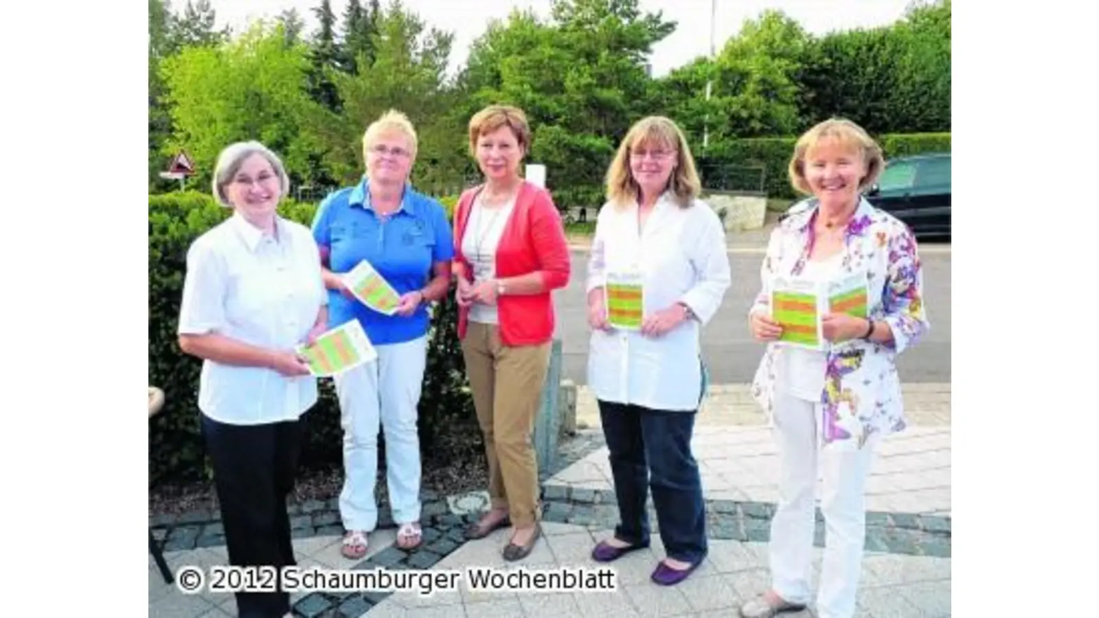 Die Landfrauen bringen etwas zum Blühen (Foto: red)