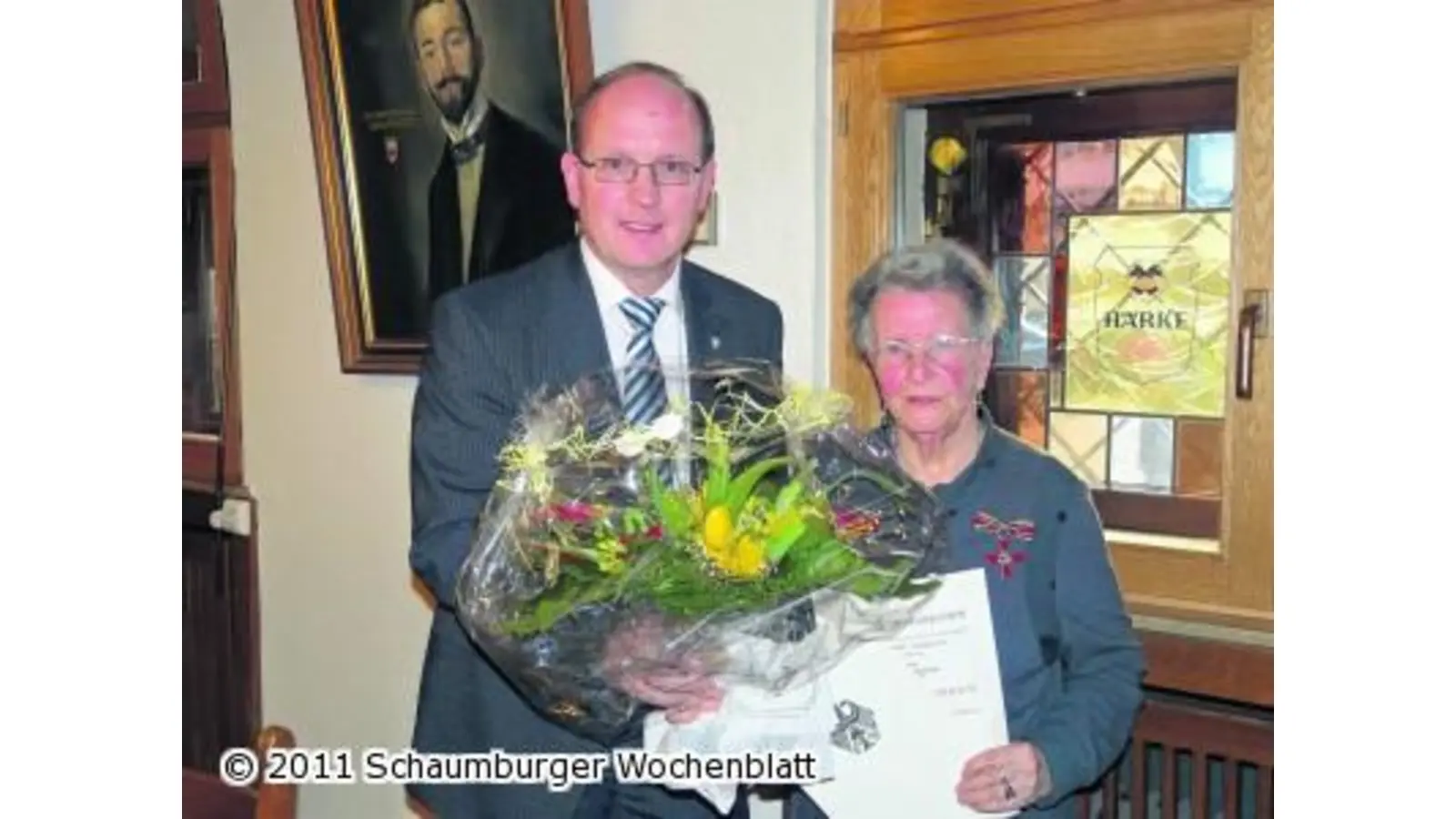 Ein Leben lang tatkräftig für die Menschen gearbeitet (Foto: em)