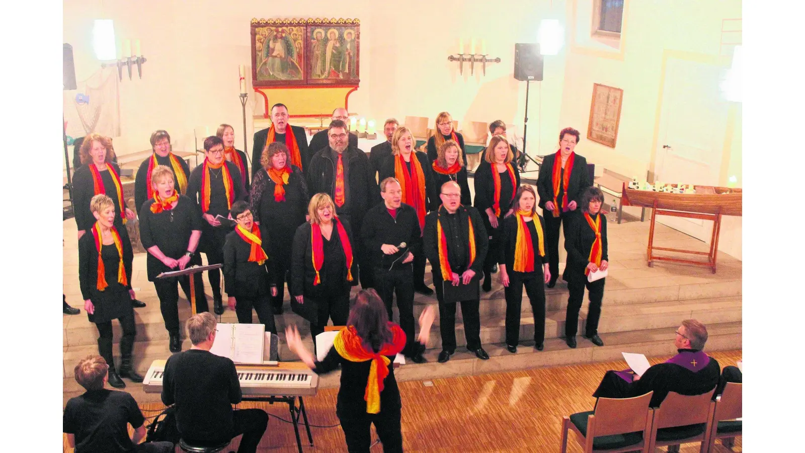 Gospelgottesdienst hellt Wochenende auf (Foto: ag)