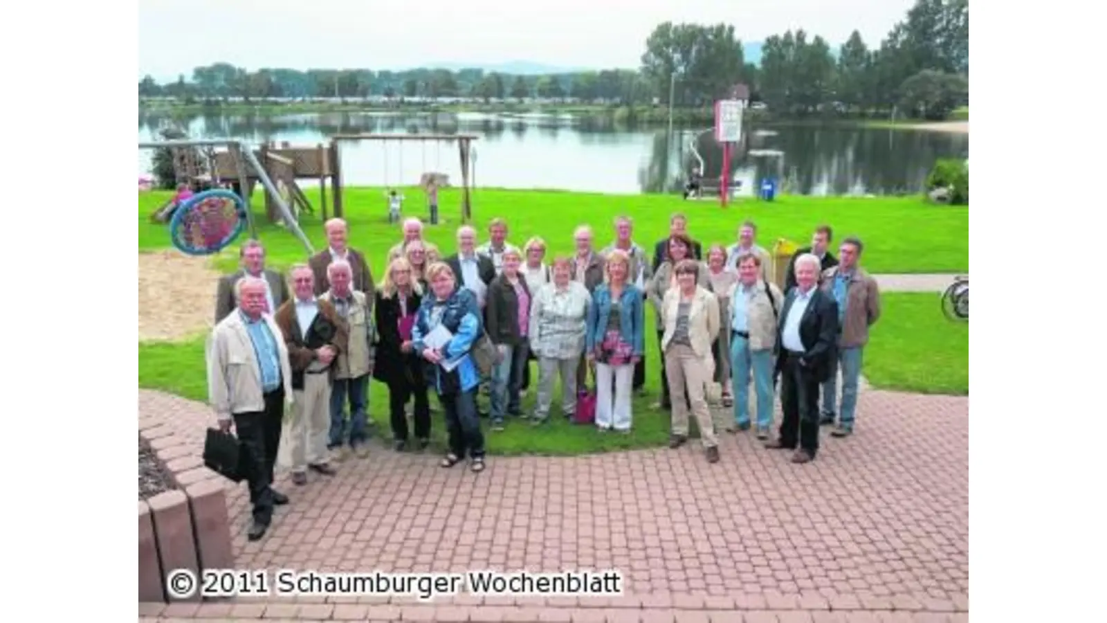 Kreistagsfraktion besucht das Erholungsgebiet am Doktorsee (Foto: ste)