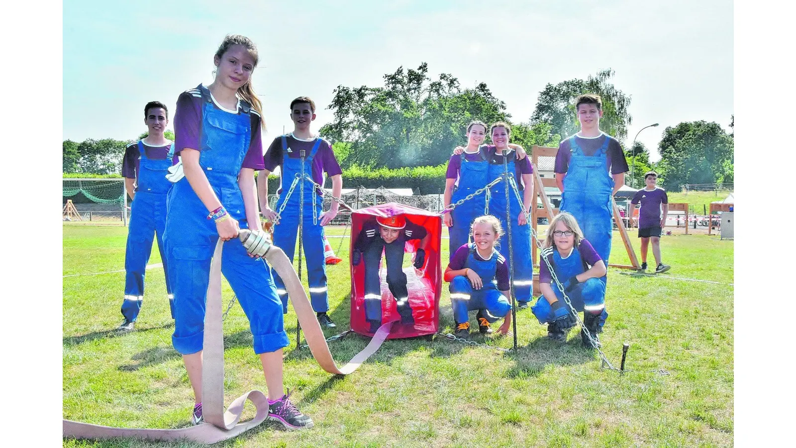 Doppeljubiläum von Jugendwehr und Minilöschern (Foto: red)