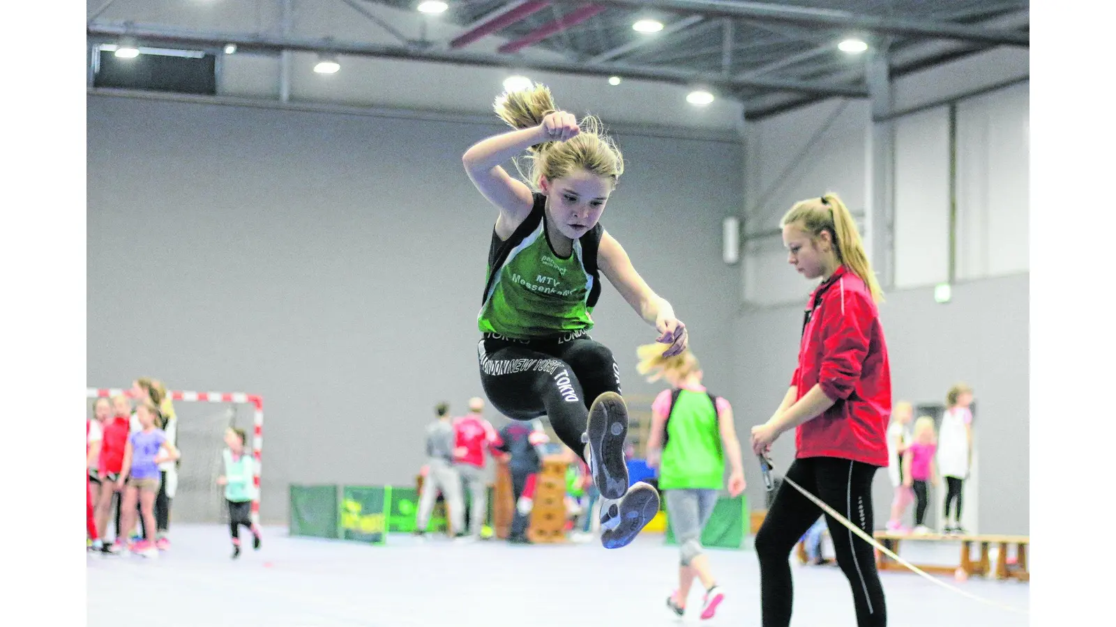 61 Teilnehmer starten beim SGR-Hallensportfest (Foto: bb)