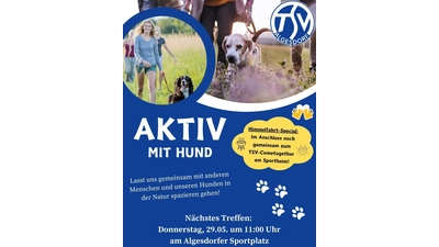 Aktiv mit Hund unterwegs. (Foto: privat)
