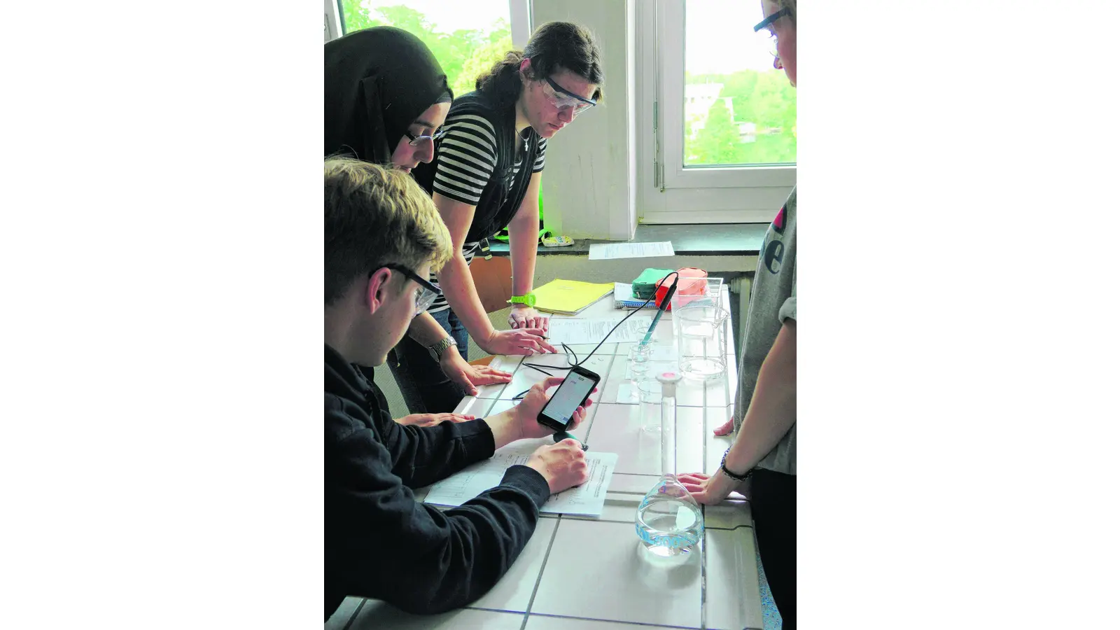 Messwerte mit dem Smartphone erfassen (Foto: red)