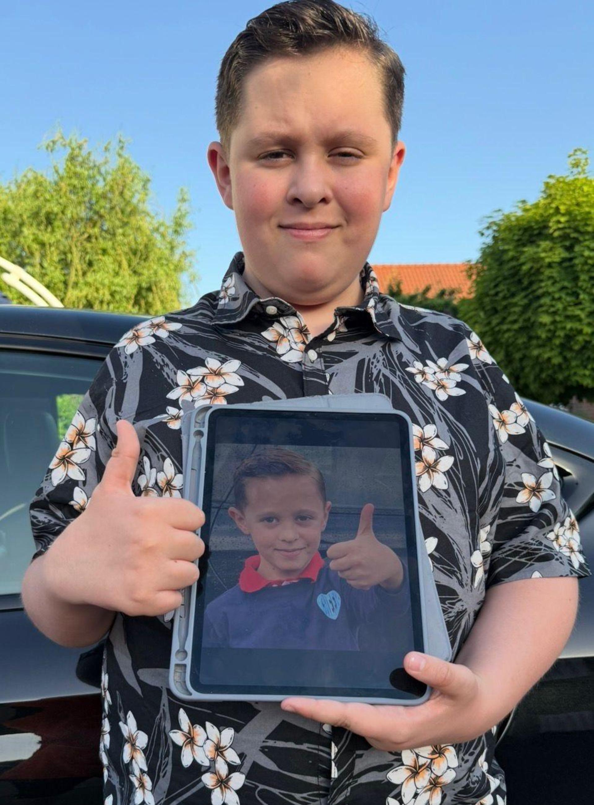 Vier Jahre Unterschied. (Foto: privat)