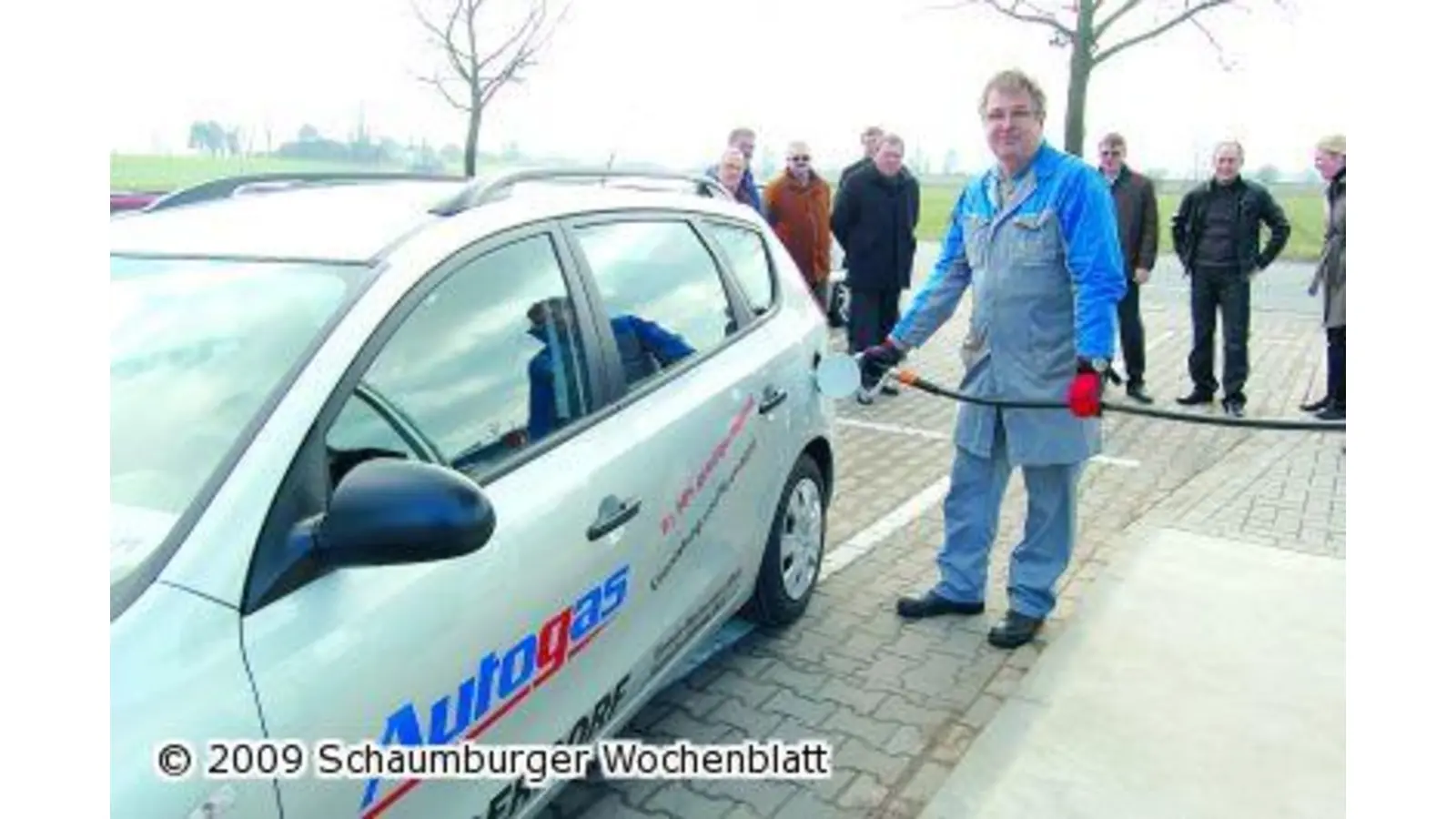 Dritte Möglichkeit zum Auftanken mit Gas (Foto: ste)