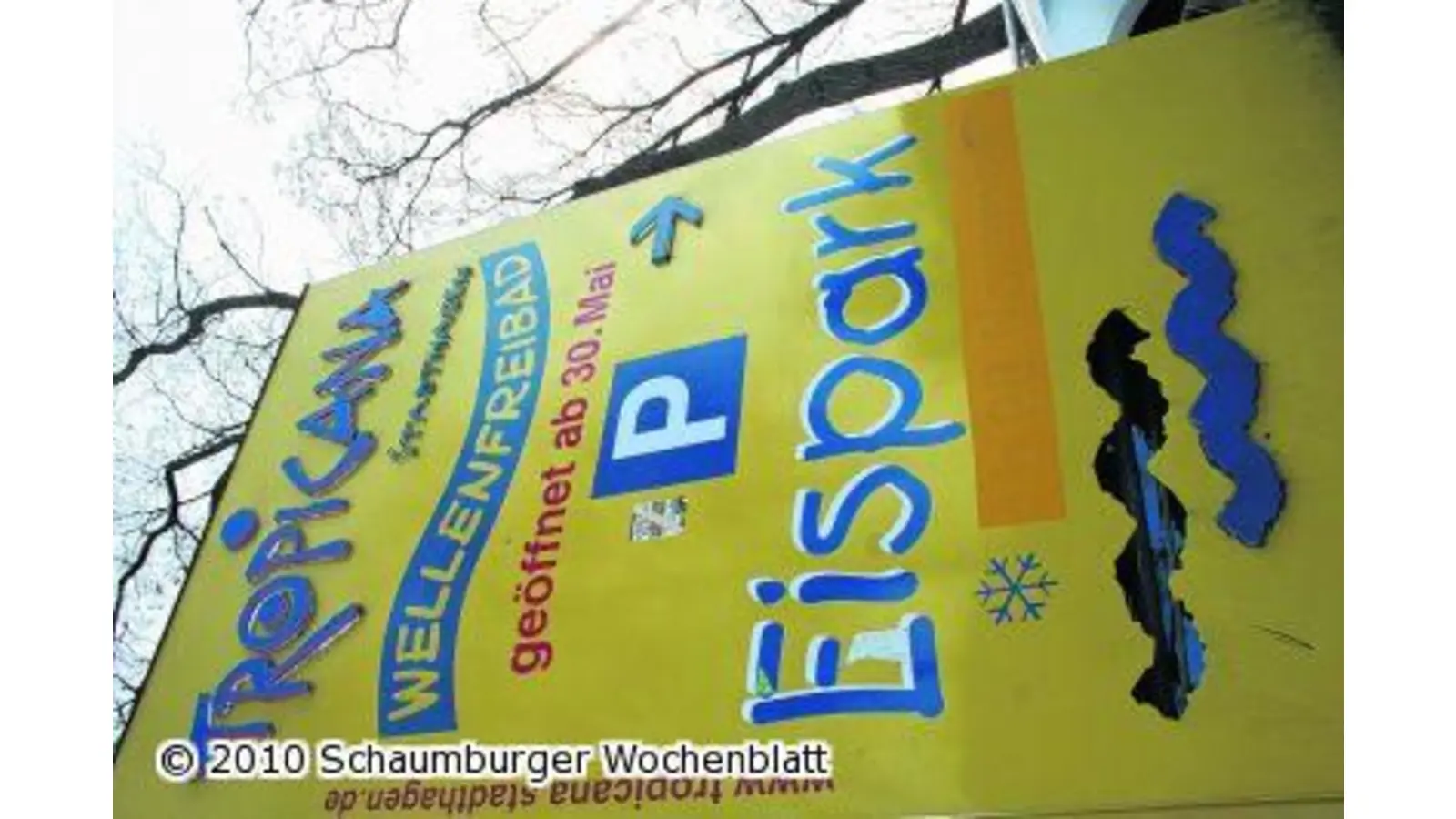 Erst die Eisbahn nun das Freibad (Foto: ih)