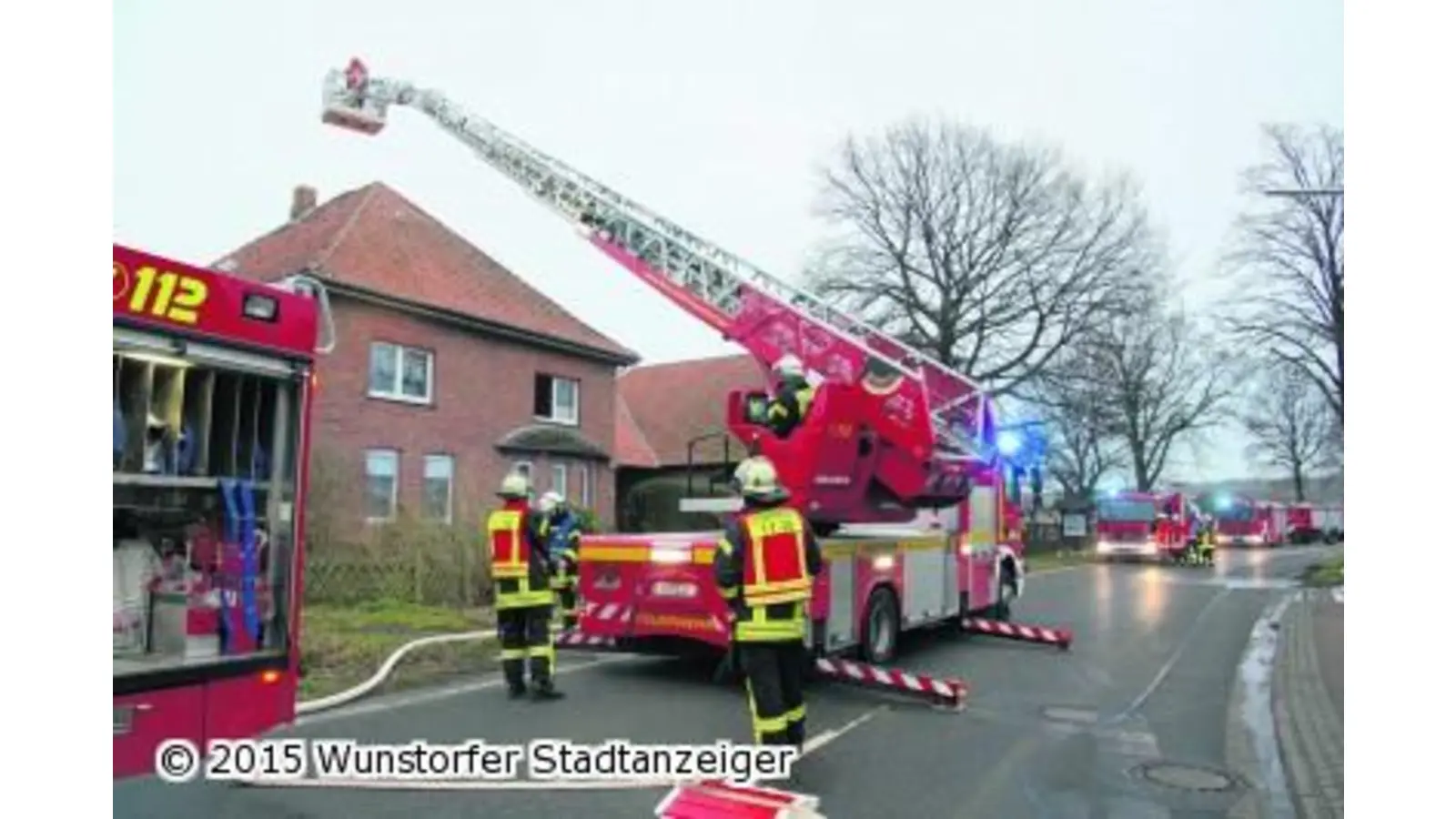Schornsteinbrand sorgt für Großeinsatz (Foto: gi)
