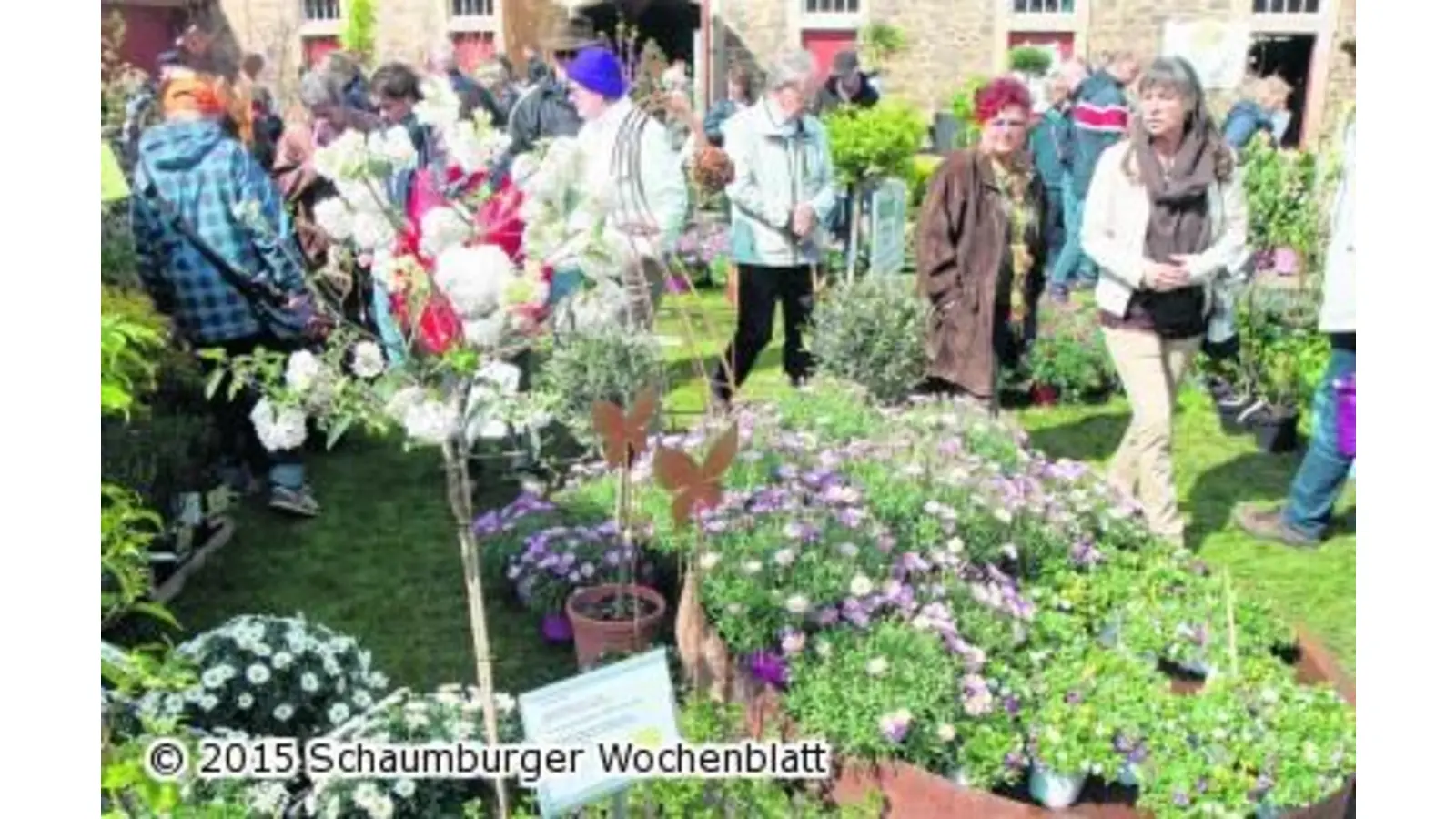Wahre Gartenfreunde sind wettererprobt (Foto: red)