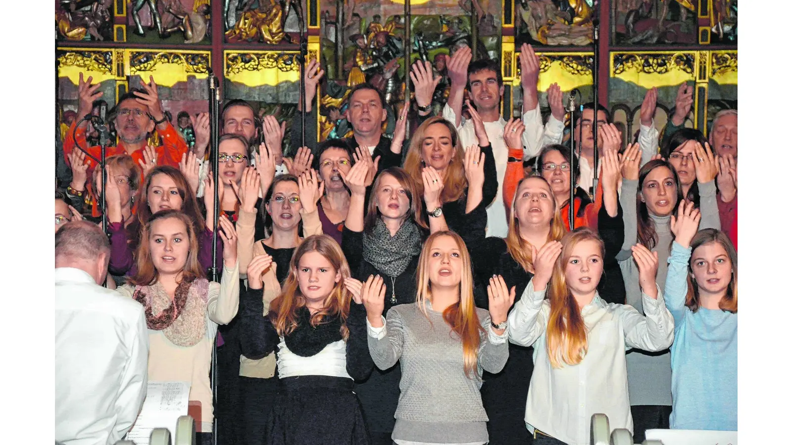 Besinnliches zum Zuhören und Mitsingen (Foto: jb)