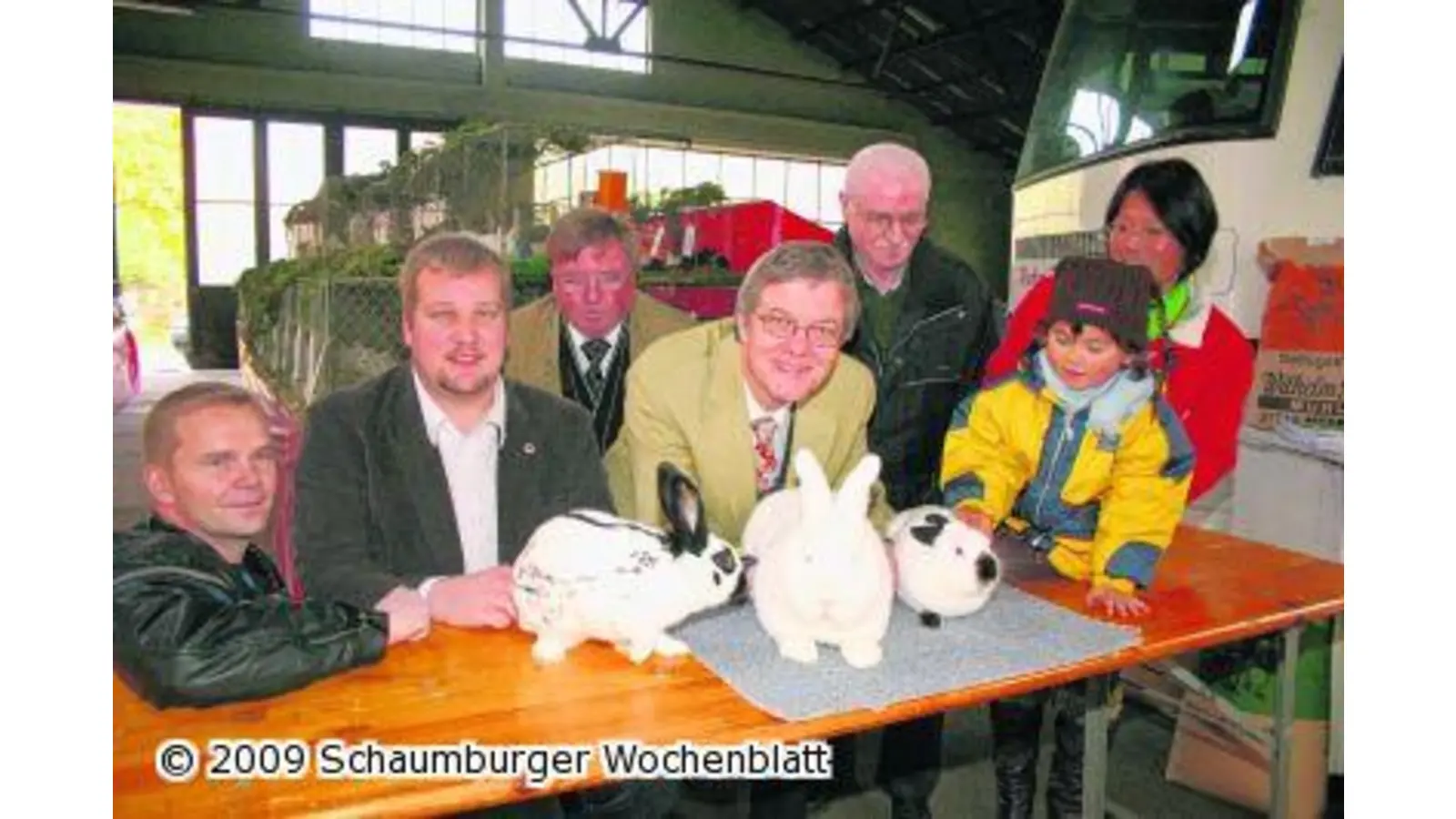 75 Jahre Leidenschaft für die Kaninchenzucht (Foto: bb)