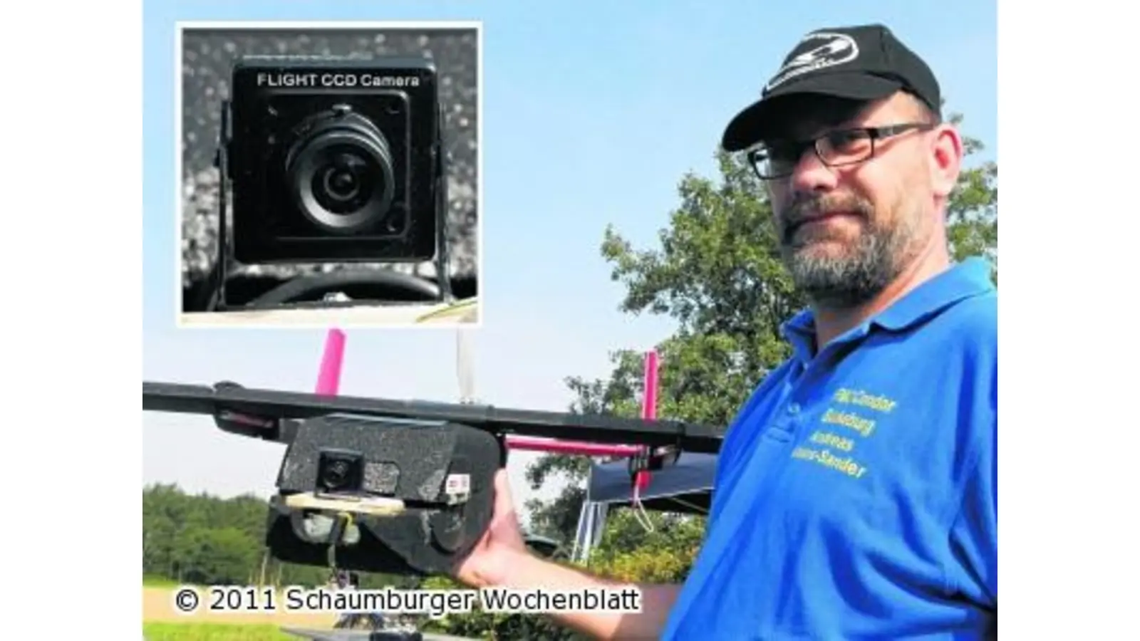 Flüge werden jetzt mit einer Mini-Kamera live übertragen (Foto: red)