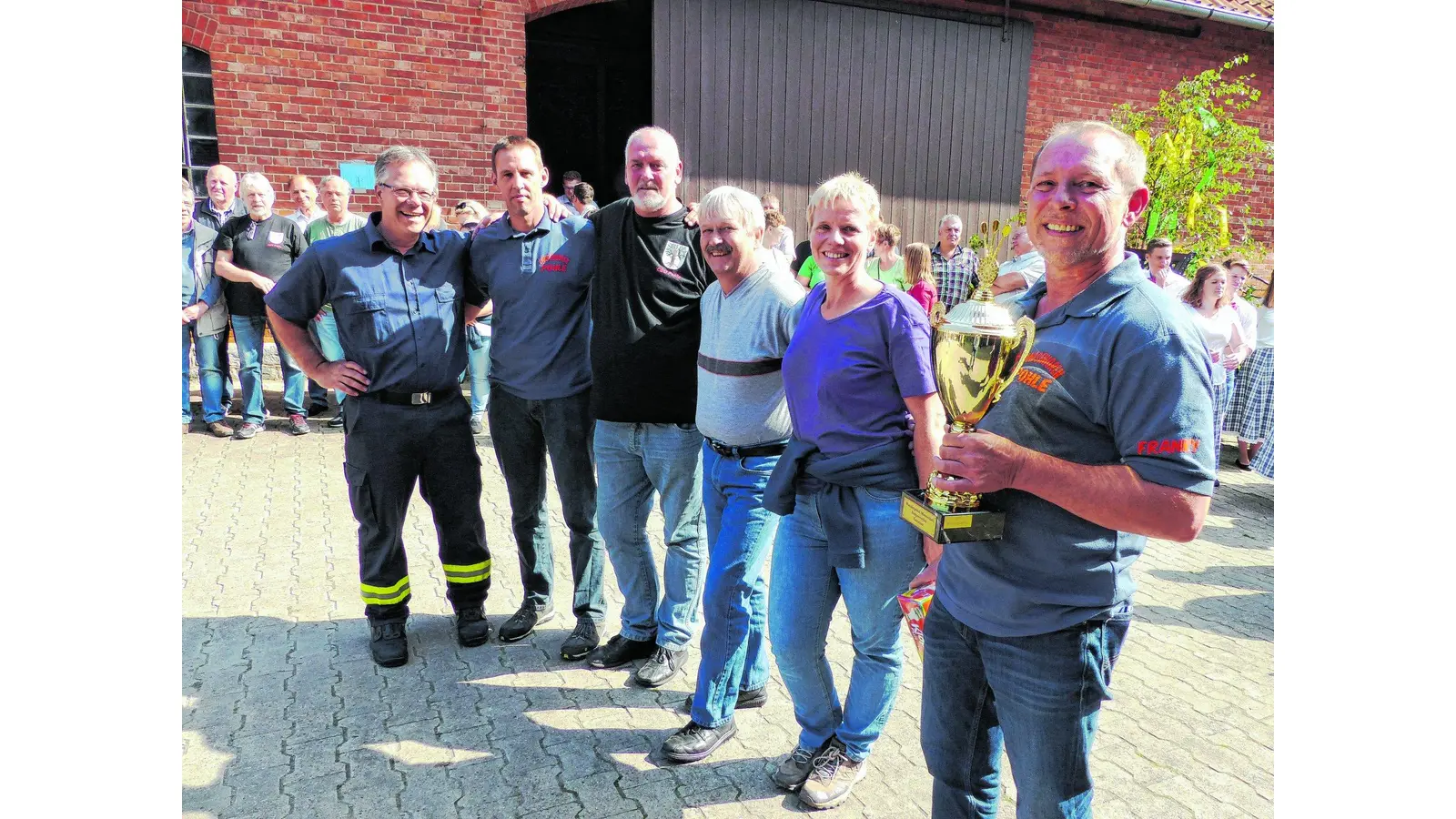 Pfeile sorgen für einen neuen König (Foto: red)