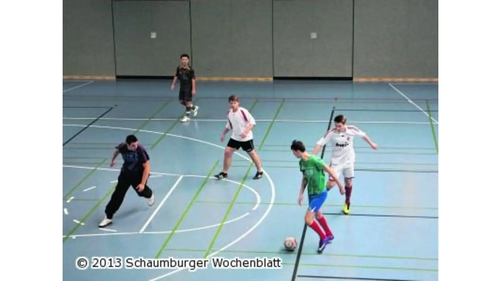 Schüler schmettern und kicken um die Wette (Foto: red)