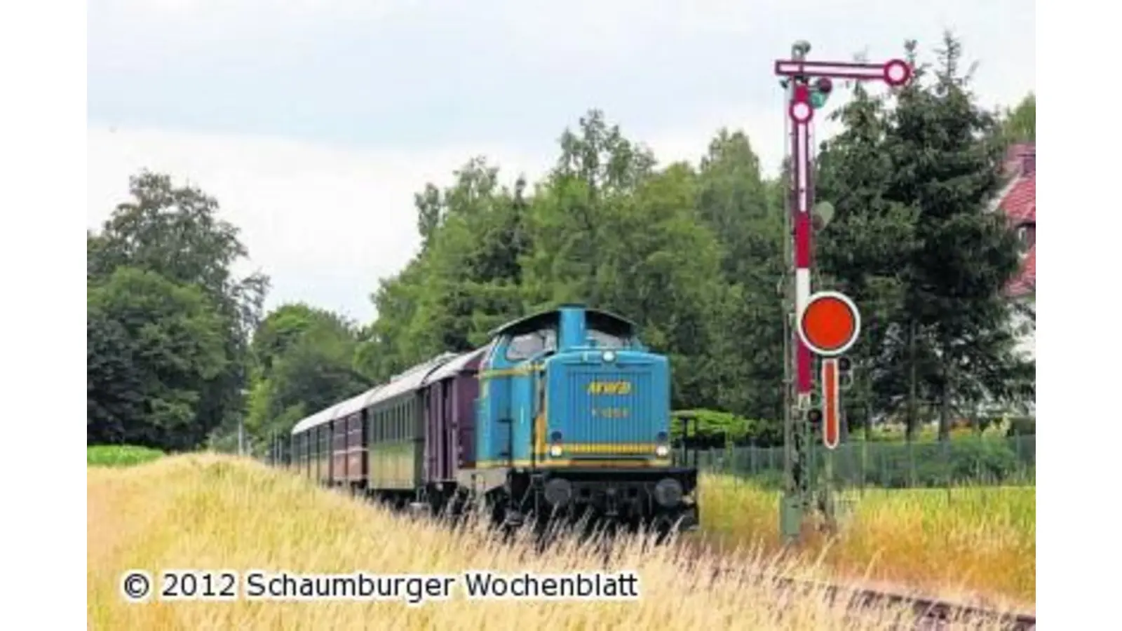 Sonderzugfahrt in Richtung Norderney (Foto: ste)