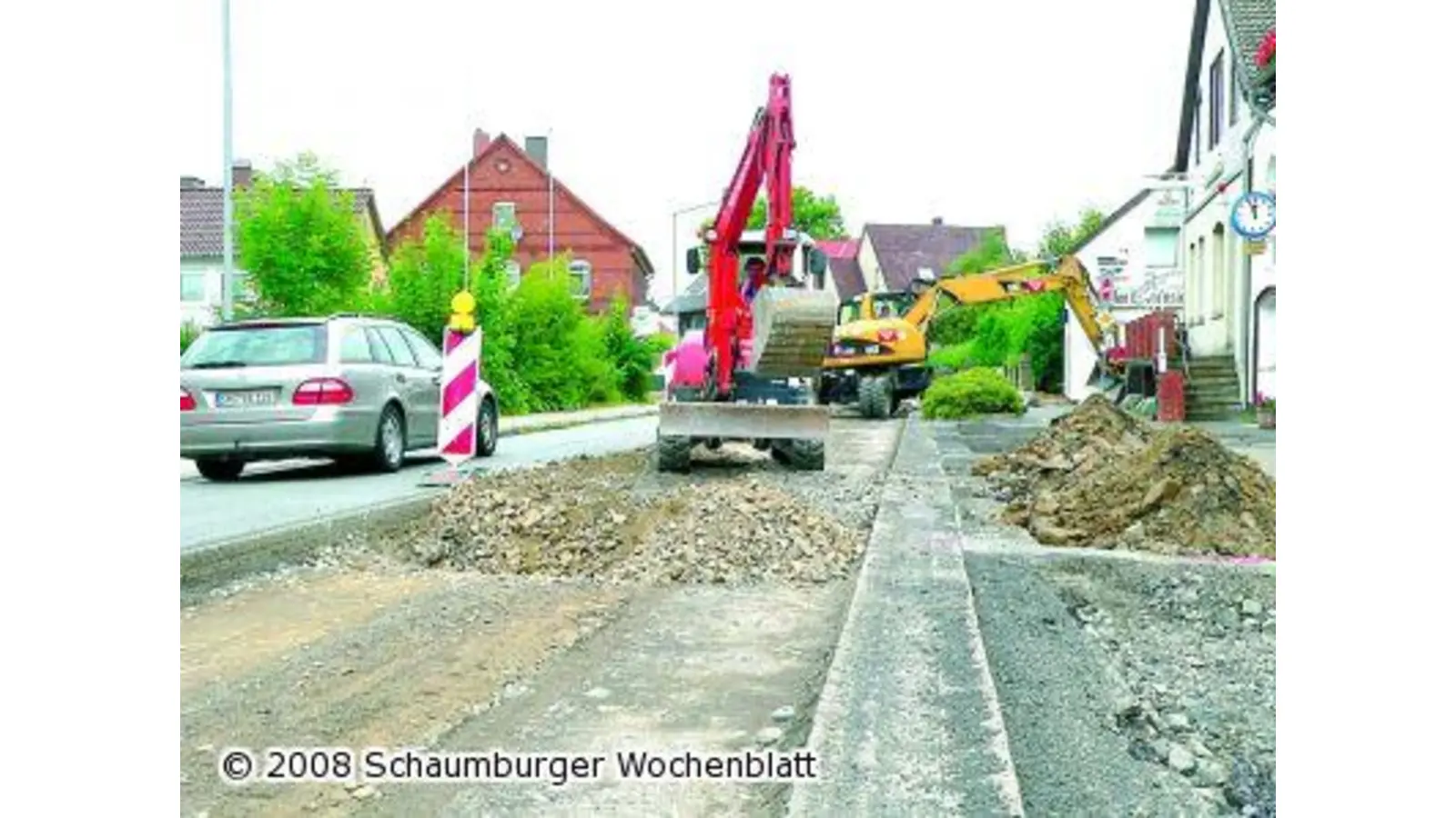 Straßenneubau dauert zirka neun Monate (Foto: al)