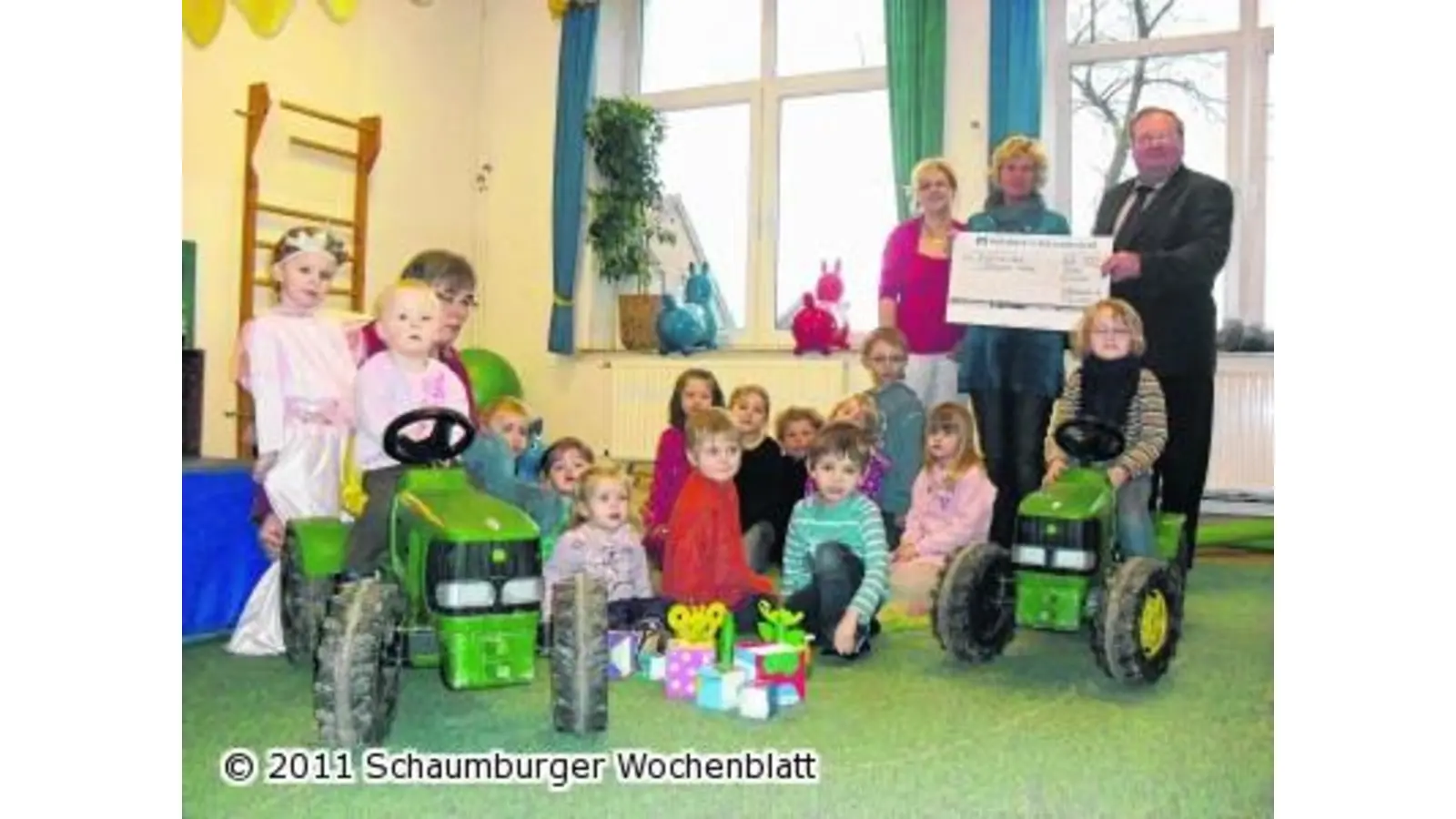 Große Trecker für kleine Racker (Foto: wa)