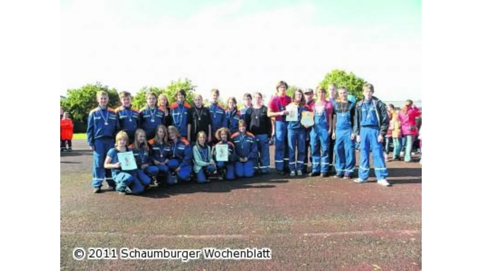 Nachwuchs meistert seine Aufgabe bravourös (Foto: red)