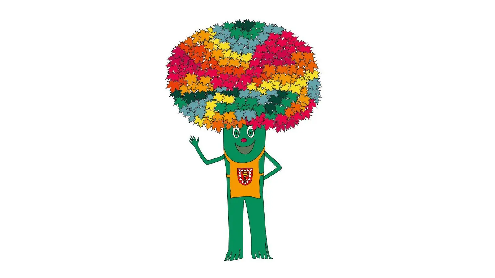 Das Maskottchen zur Landesgartenschau 2026 ist „Momo”. (Foto: LaGa gGmbh)