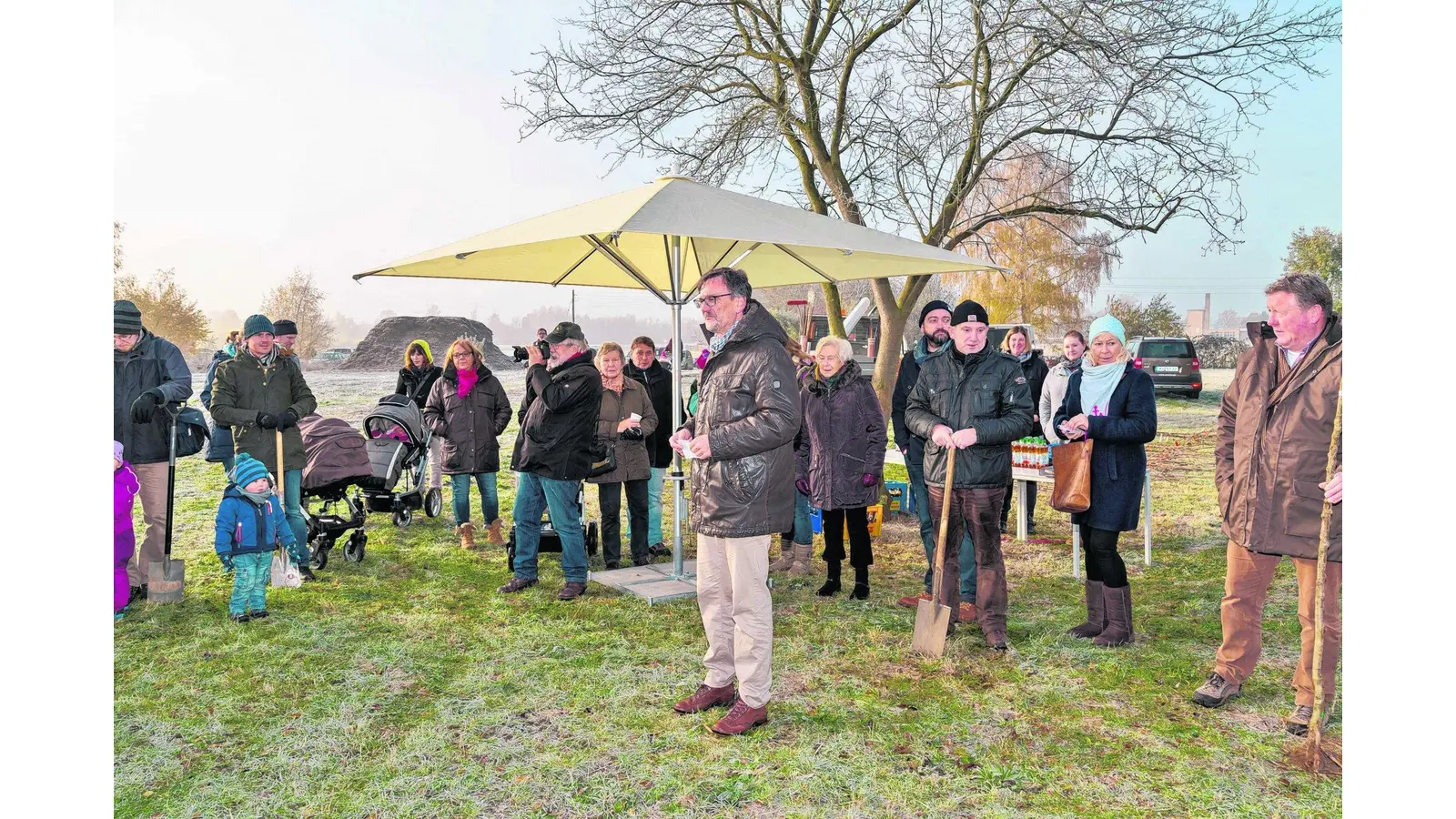 Leben und Vergänglichkeit liegen hier dicht beieinander (Foto: ste)