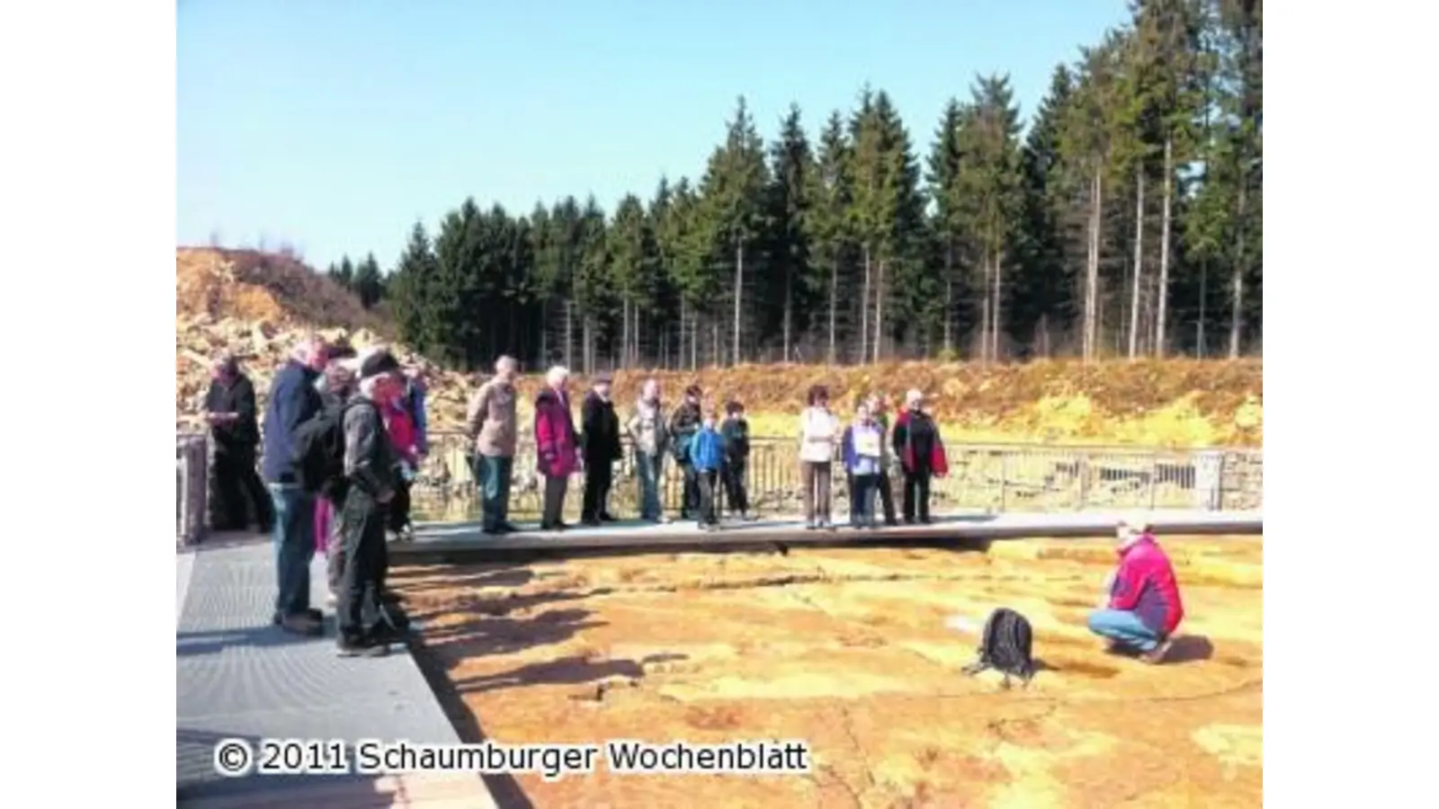 Den Spuren der Dinosaurier folgen (Foto: em)