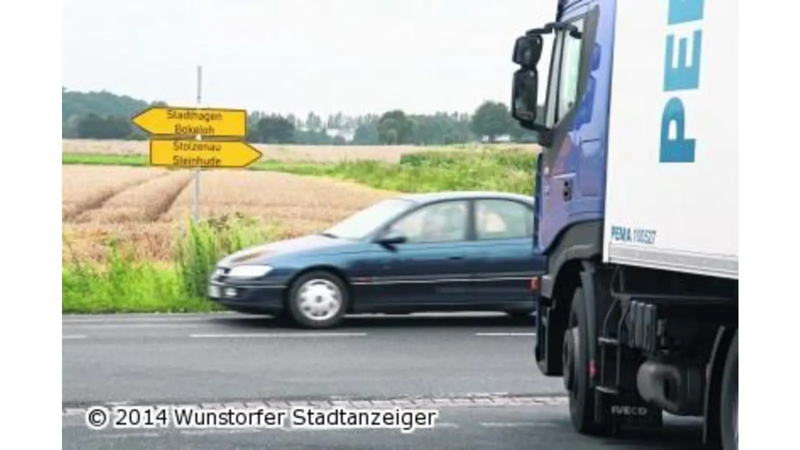 Umleitung durch Brauerweg (Foto: gi)