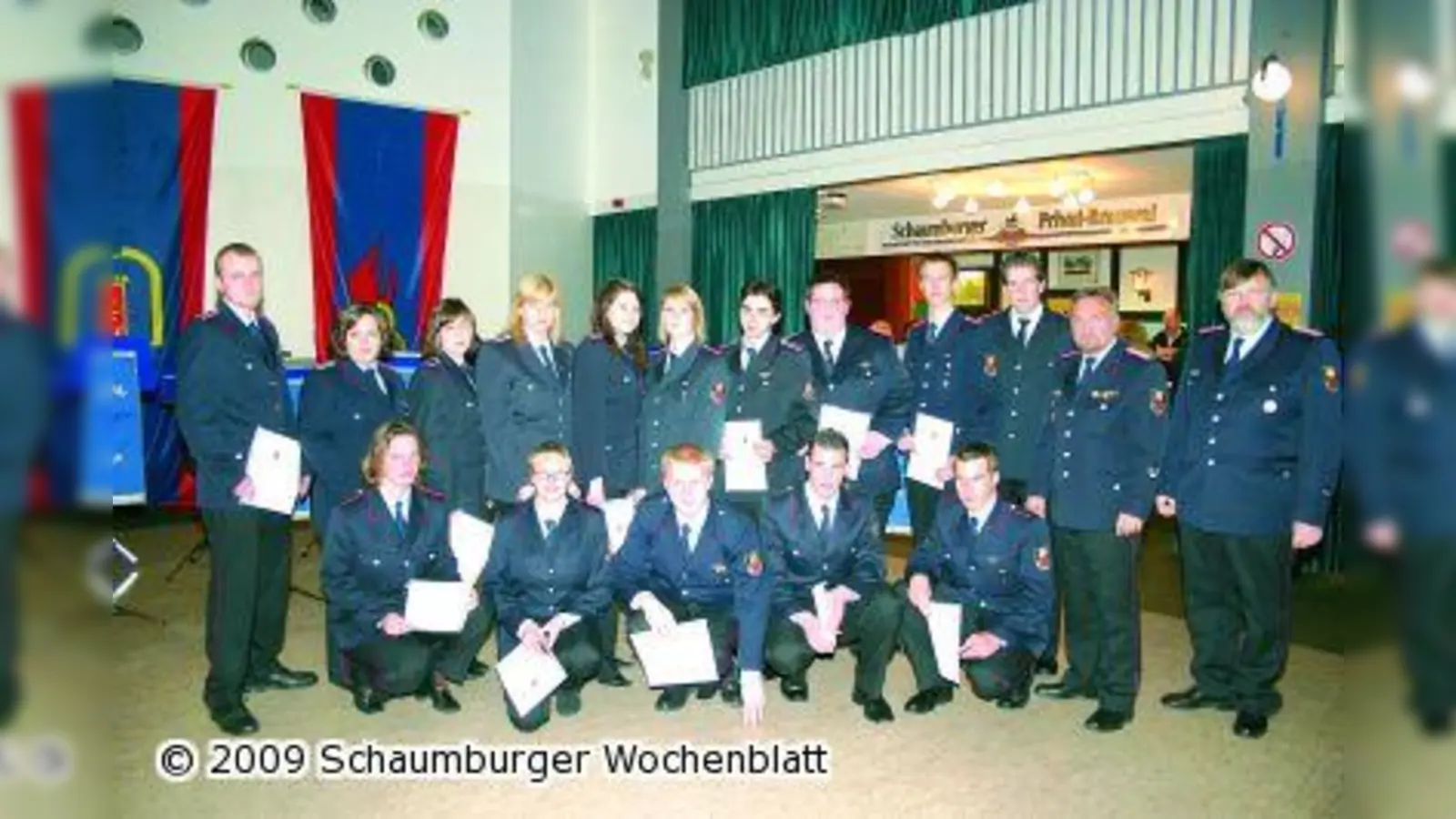 Ehrungen und Wahlen bei der Feuerwehrhauptversammlung (Foto: bb)