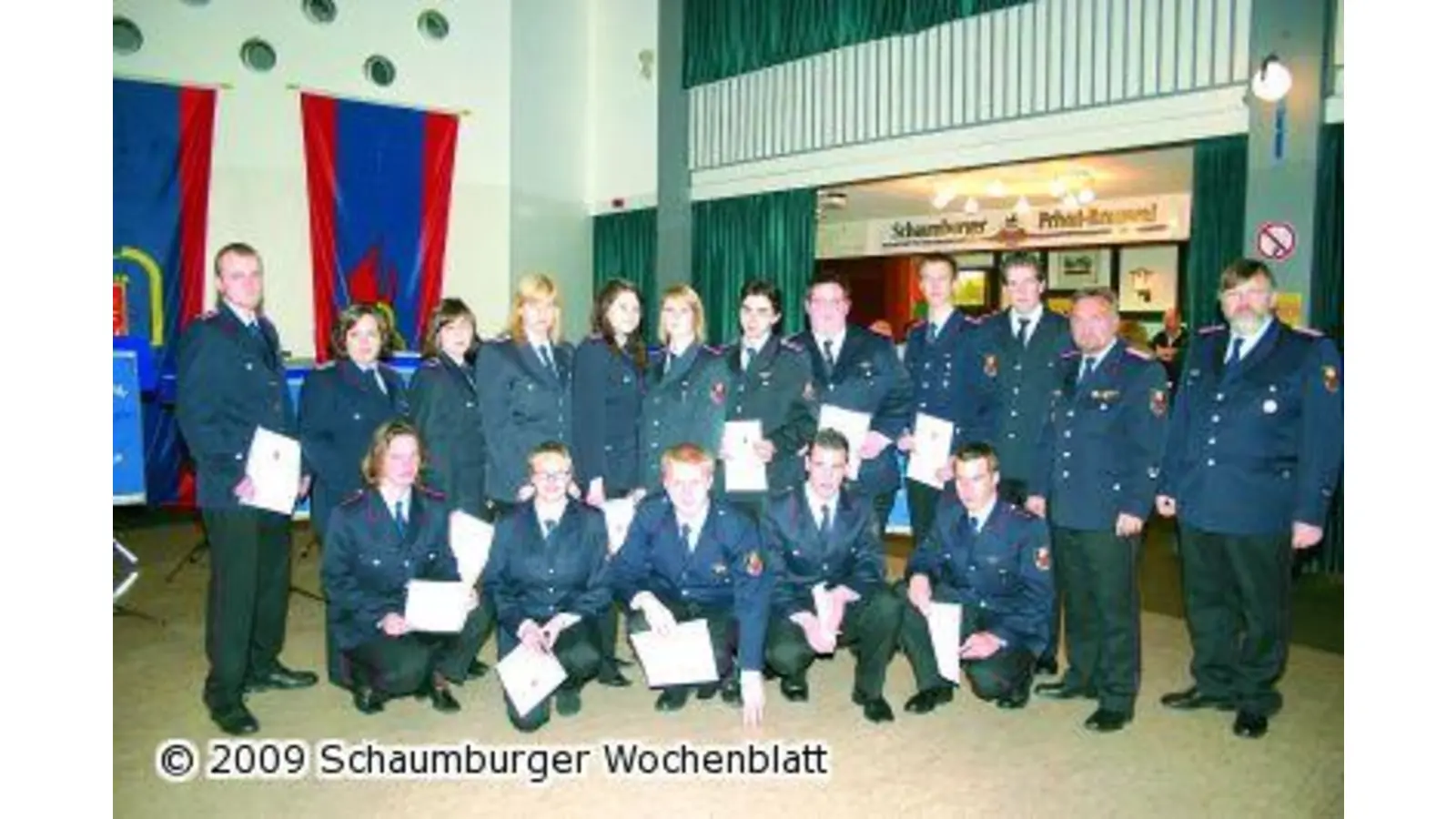 Ehrungen und Wahlen bei der Feuerwehrhauptversammlung (Foto: bb)