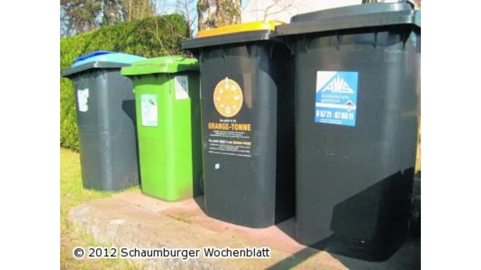 Die Schaumburger sind echte Spitzenreiter bei der Mülltrennung (Foto: jo)