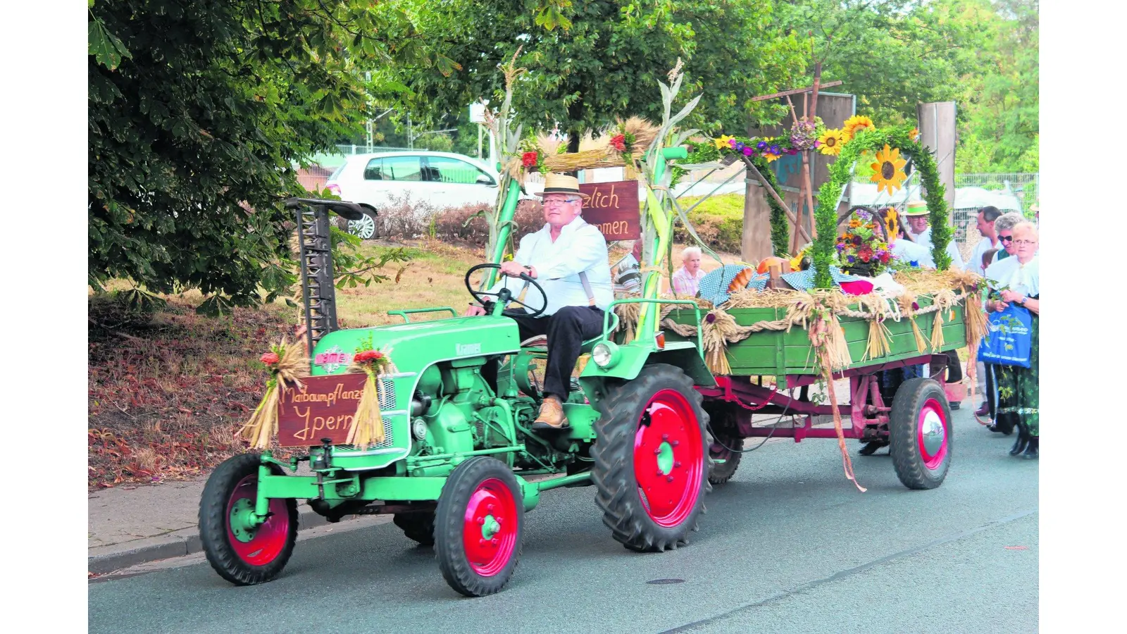 Fröhlich die Ernte feiern (Foto: red)